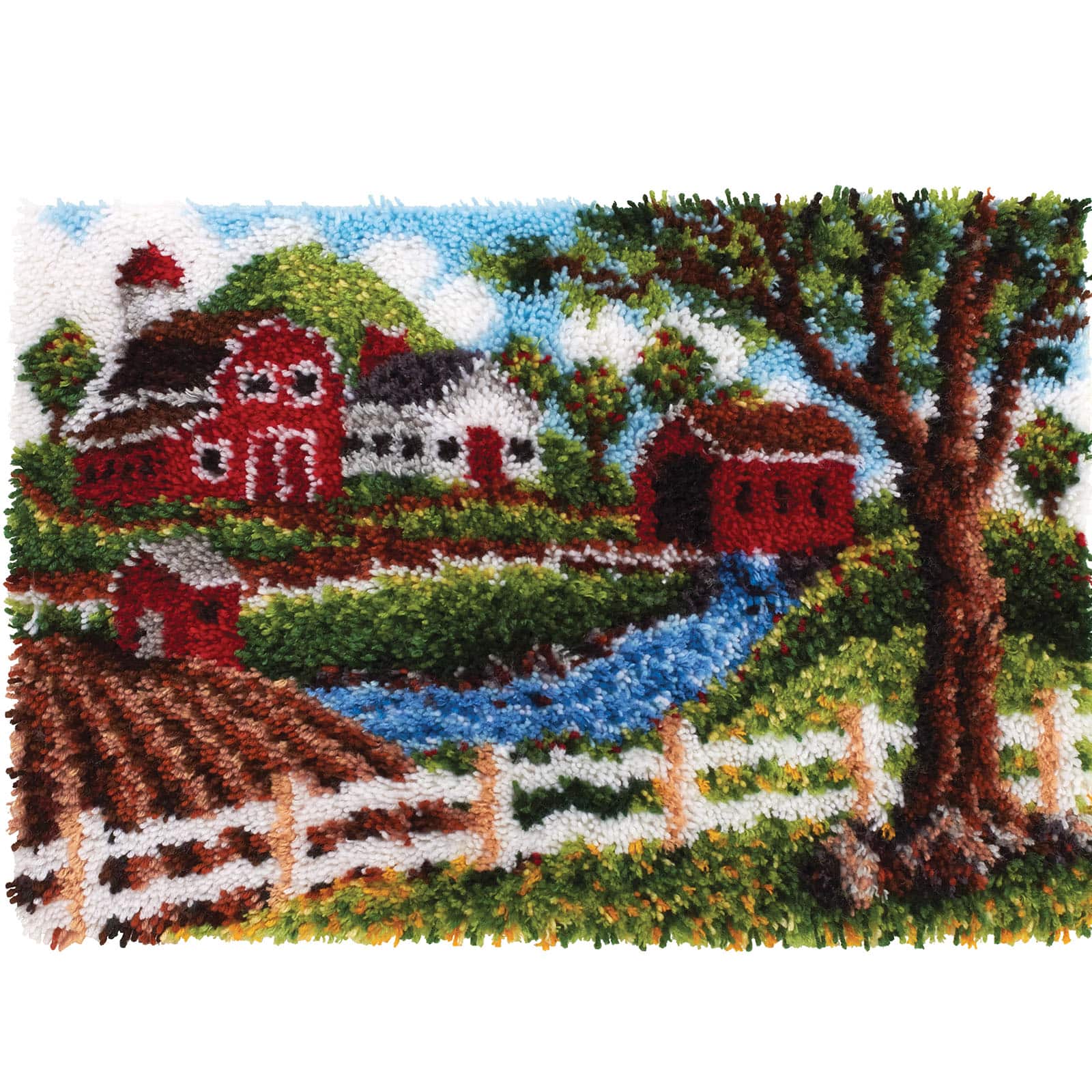 Wonderart shaggy latch hook kit Wonderart shaggy latch hook kit