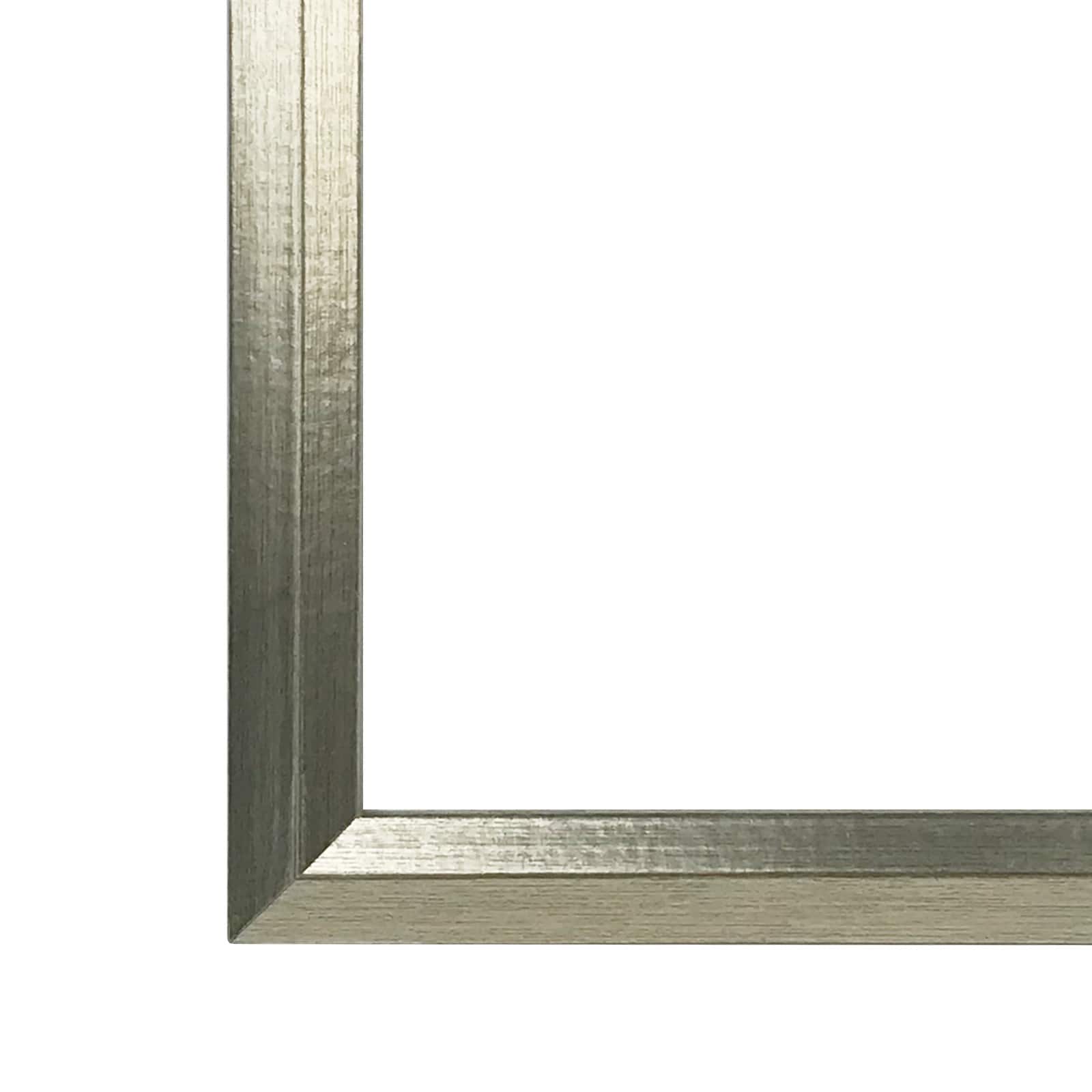 Simply Essentials™ Silver Foil Frame with Mat by Studio Décor