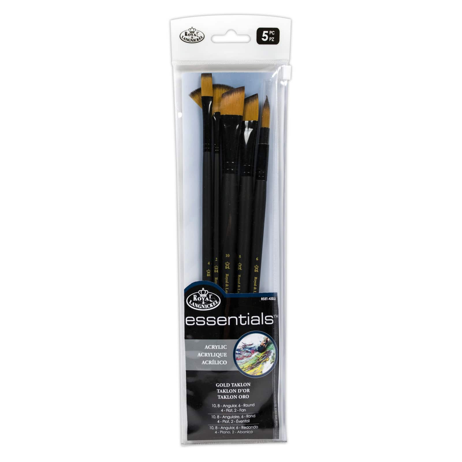Royal & Langnickel® Essentials™ Brush Set