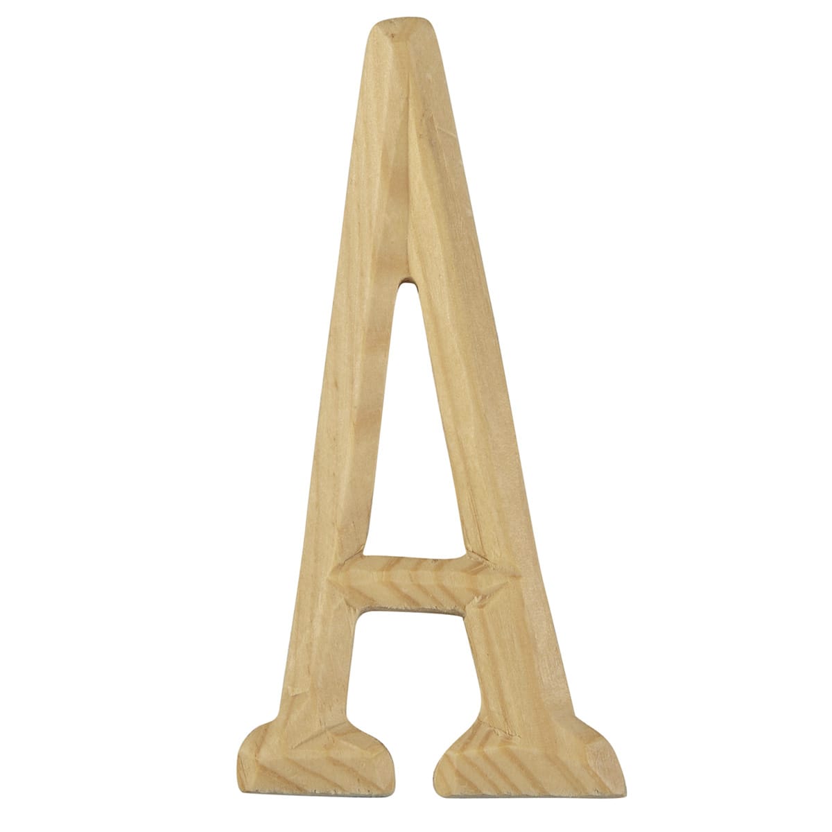 4&#x22; Carved Wood Letter by ArtMinds&#x2122;