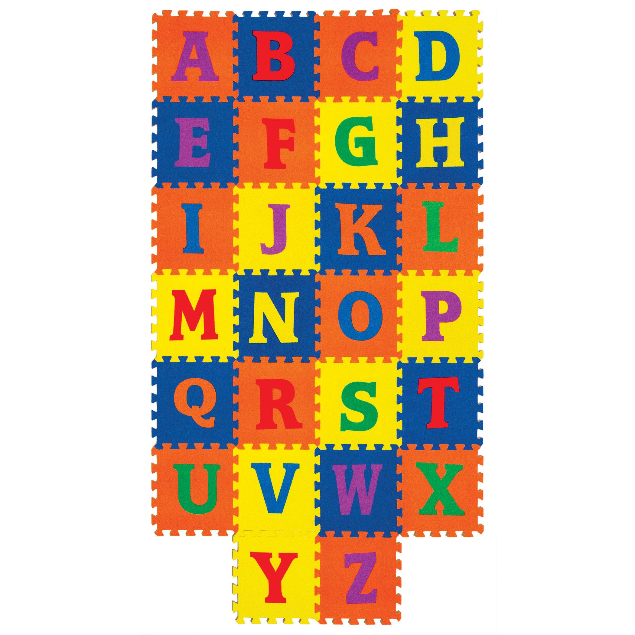 WonderFoam&#xAE; Alphabet Carpet Tiles