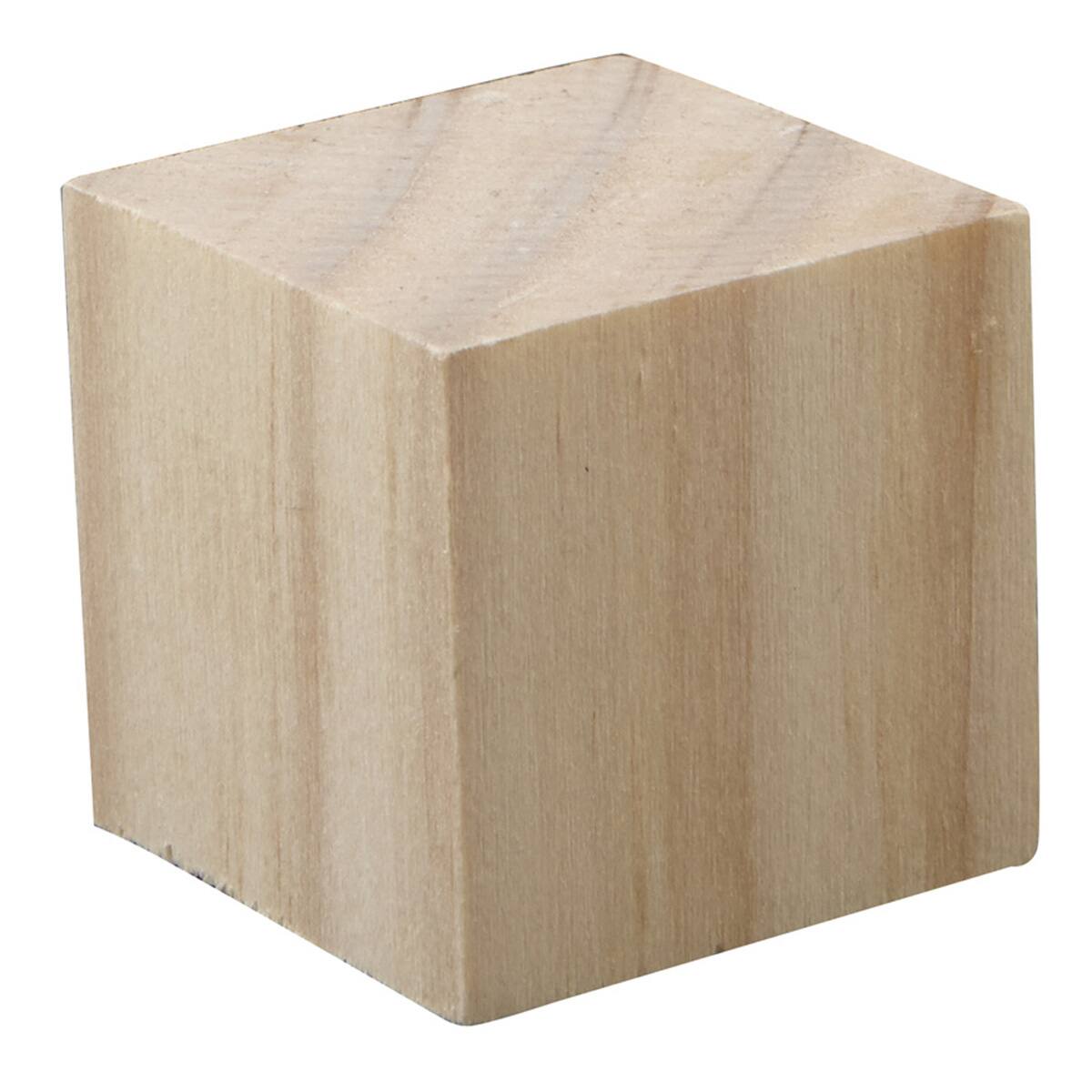 unfinished wooden blocks michaels