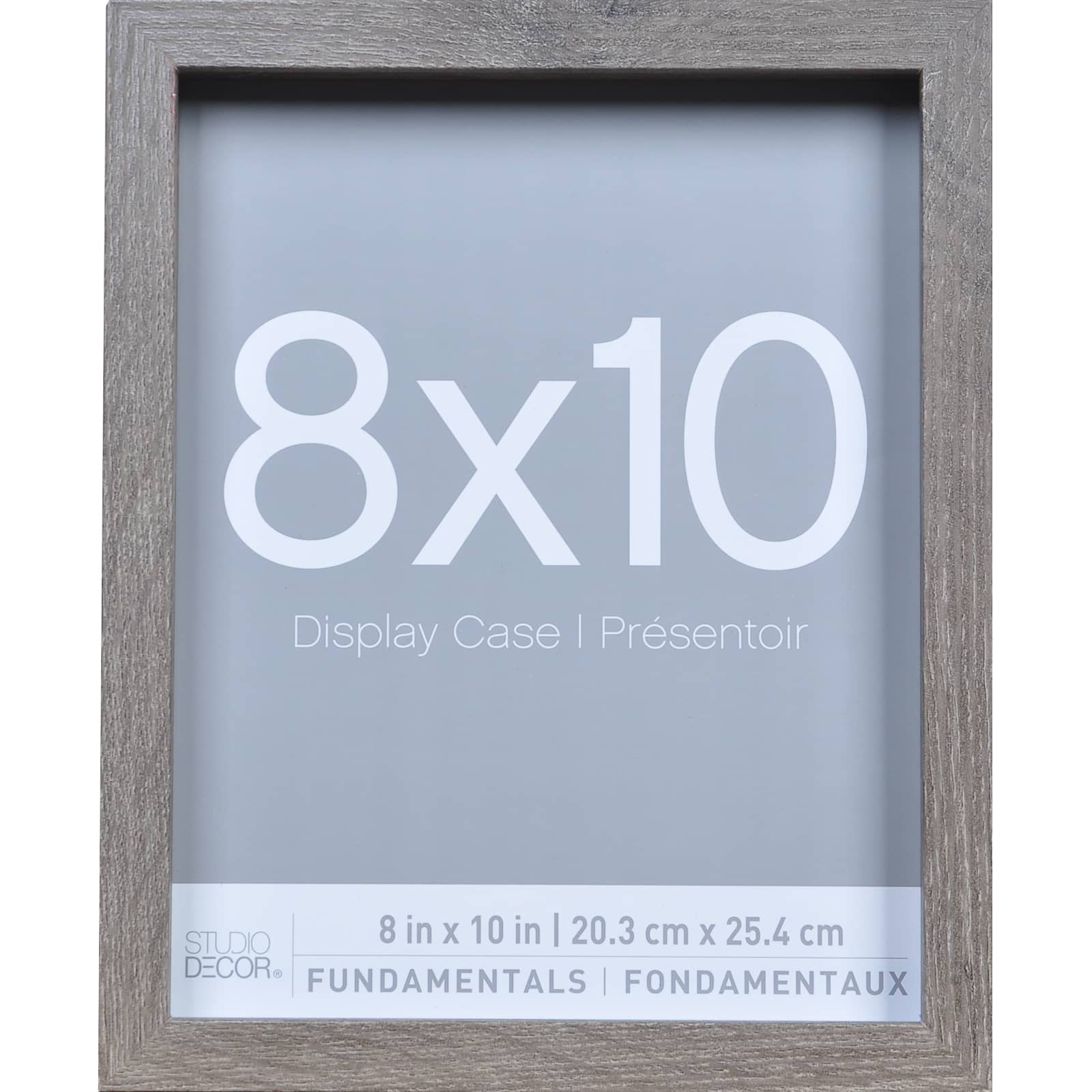 3-Pack Gray 8&#x22; x 10&#x22; Shadow Boxes, Fundamentals By Studio D&#xE9;cor&#xAE;