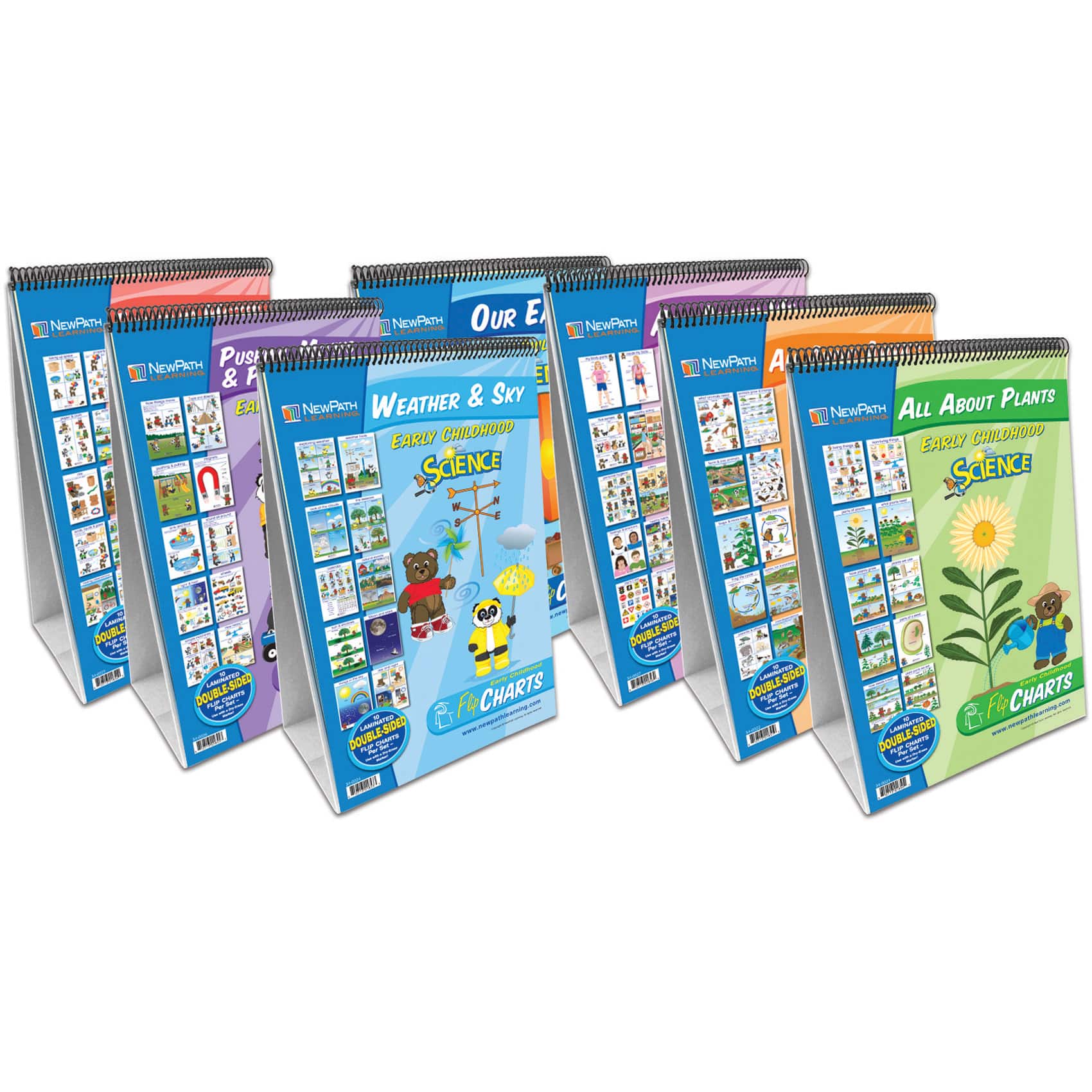New Path Learning® Early Childhood Science Readiness Flip Charts, Set of 7