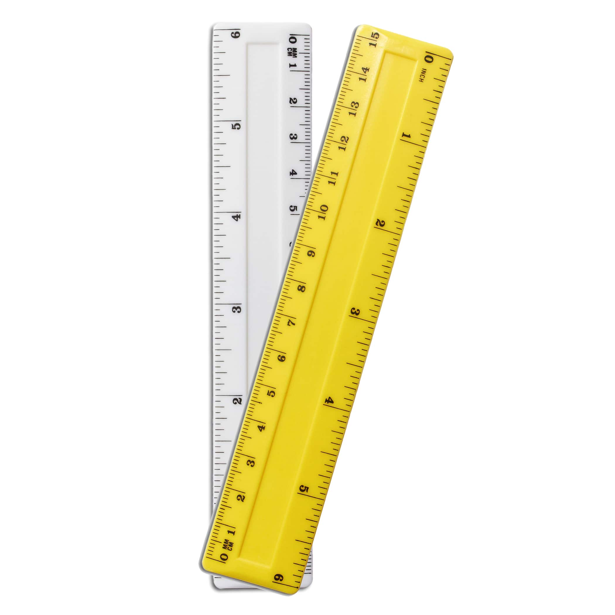 Easy Read™ 12 Inch Blue Stainless Steel Ruler - Victor Tech