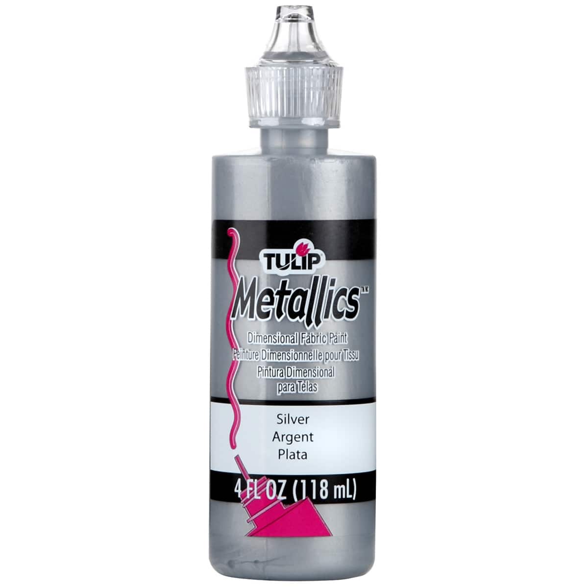 12 Pack: Tulip® Metallics™ Dimensional Fabric Paint, 4oz.