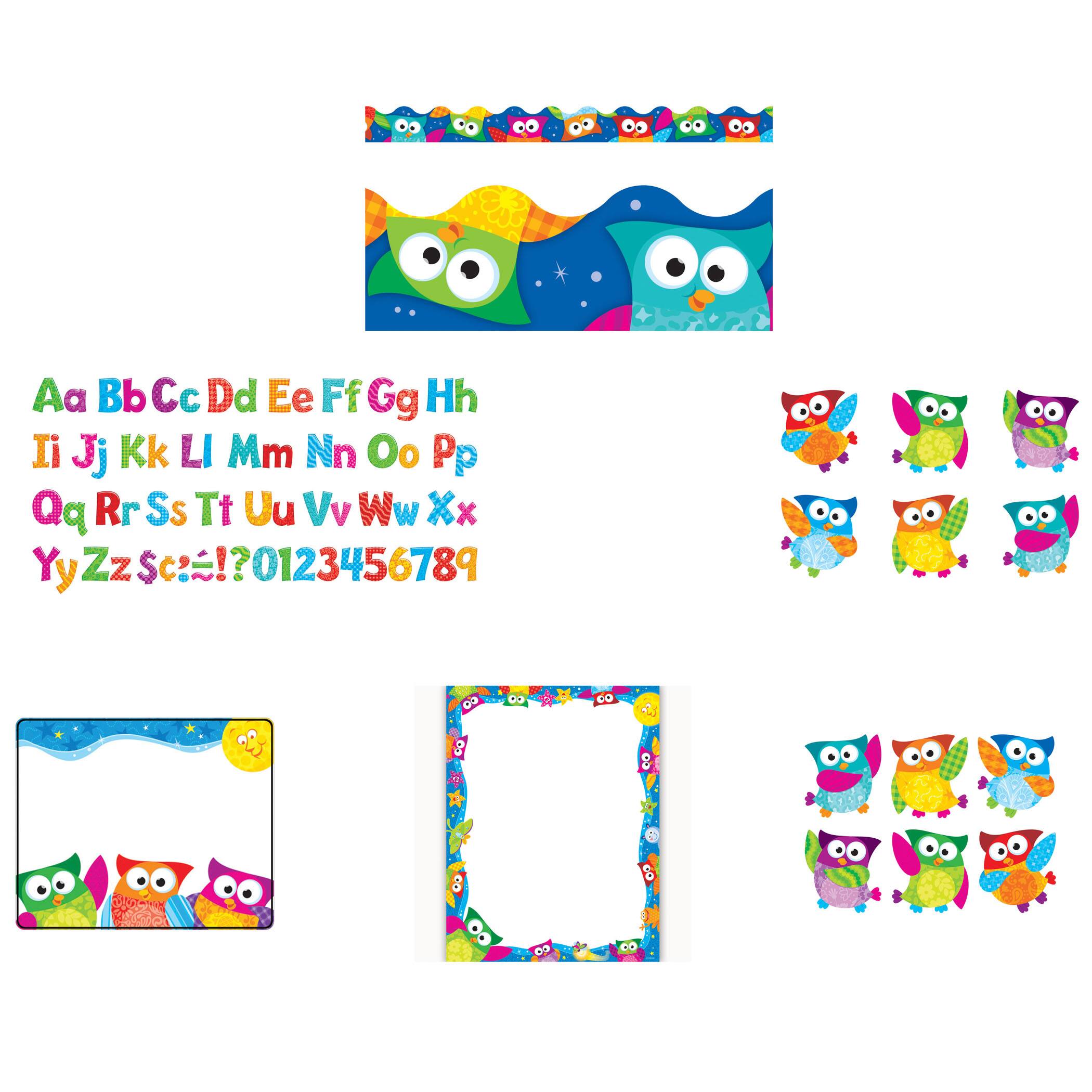 Owl-Stars Room Decor Set By Trend