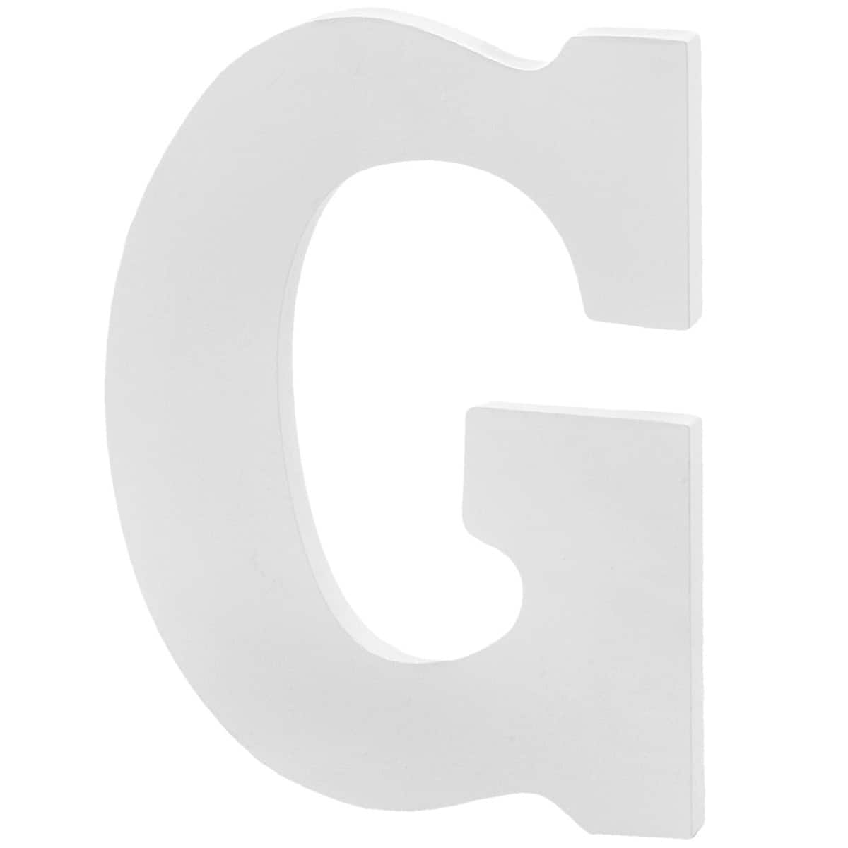 6 Pack: 9" White MDF Whimsy Letter by Make Market®