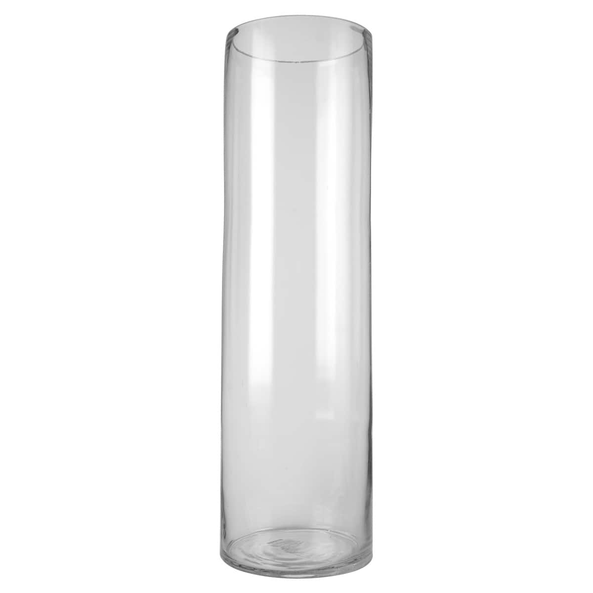 24" Clear Glass Cylinder Vase by Ashland®