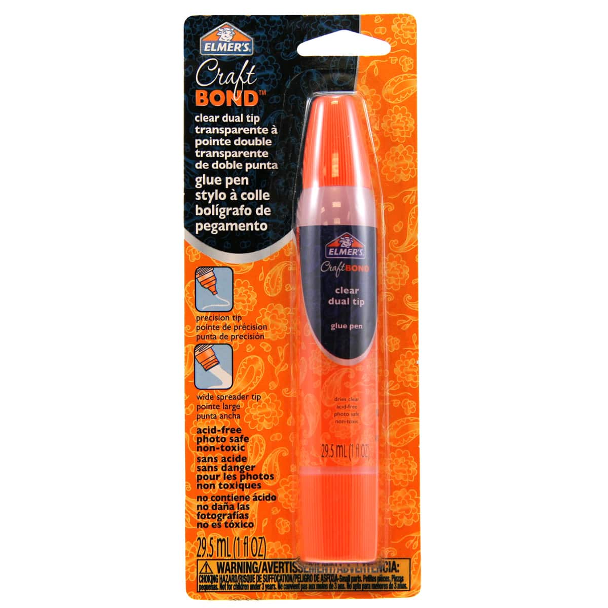 12 Pack: Elmer’s® CraftBond® Clear Dual Tip Glue Pen