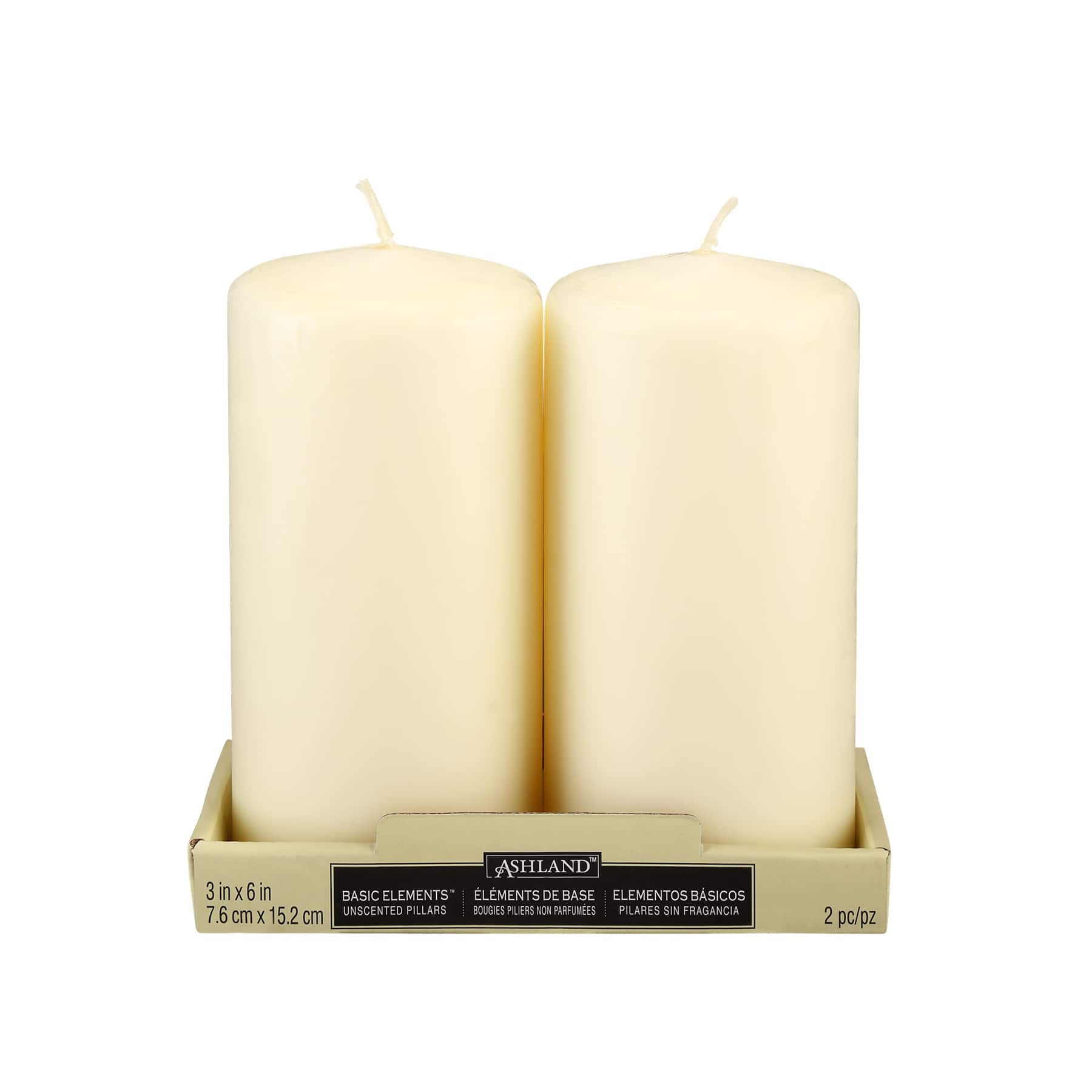 Ashland® Pillar Candle Pair