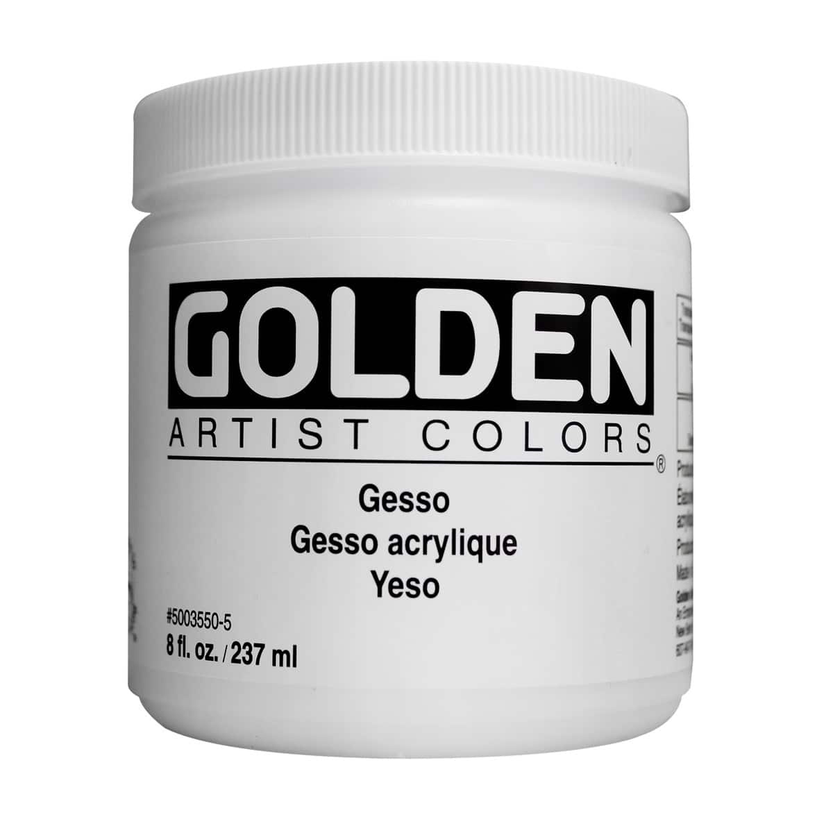 Golden Gesso Black – 8 oz