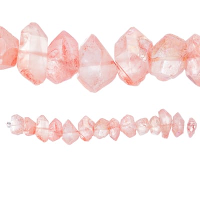Peach Crystal Chunky Beads By Bead Landing™ image