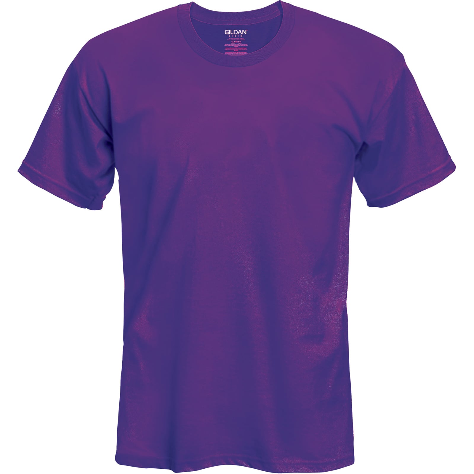 Gildan Short Sleeve Youth T-Shirt in Purple | Large