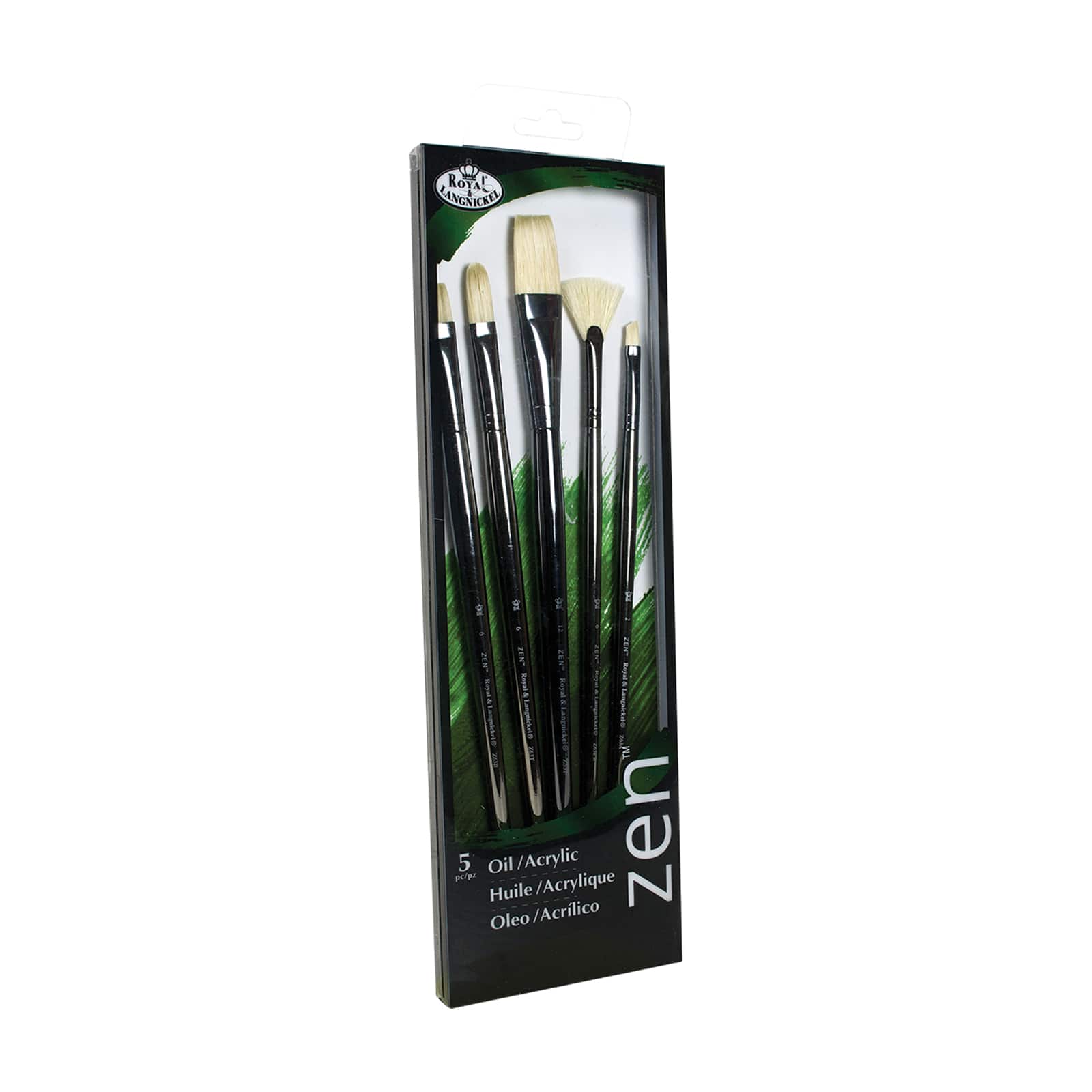 Zen&#x2122; Series 63 Long Handle Brush Set