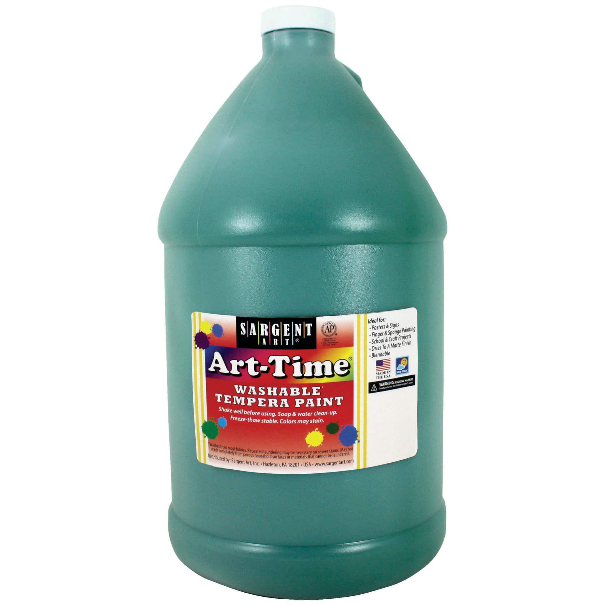 Sargent Art® Art-Time® Washable Tempera Paint Gallon