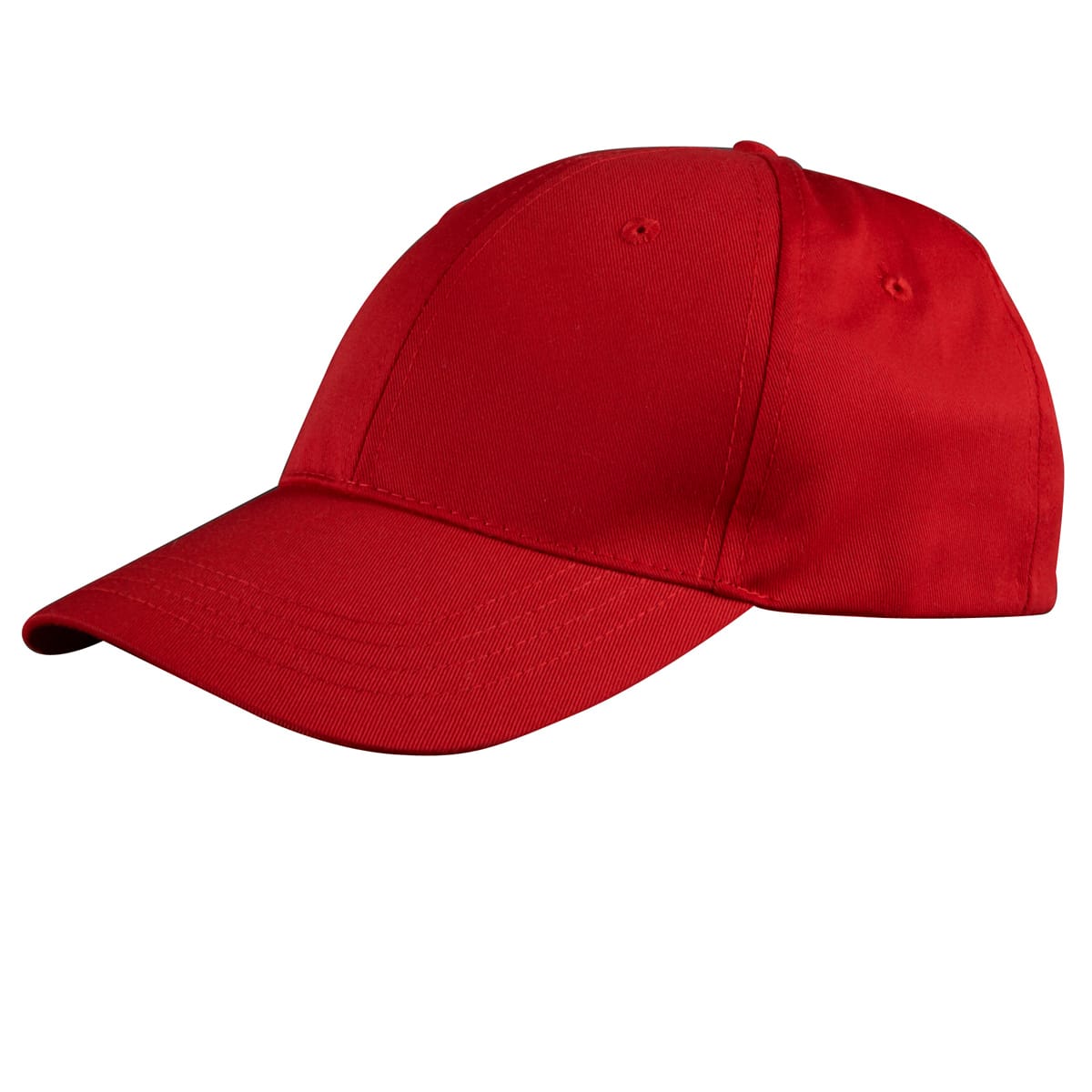Plain Red Baseball Cap