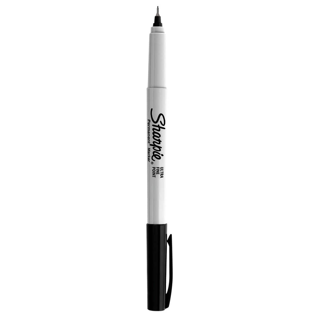 fine black permanent marker pens