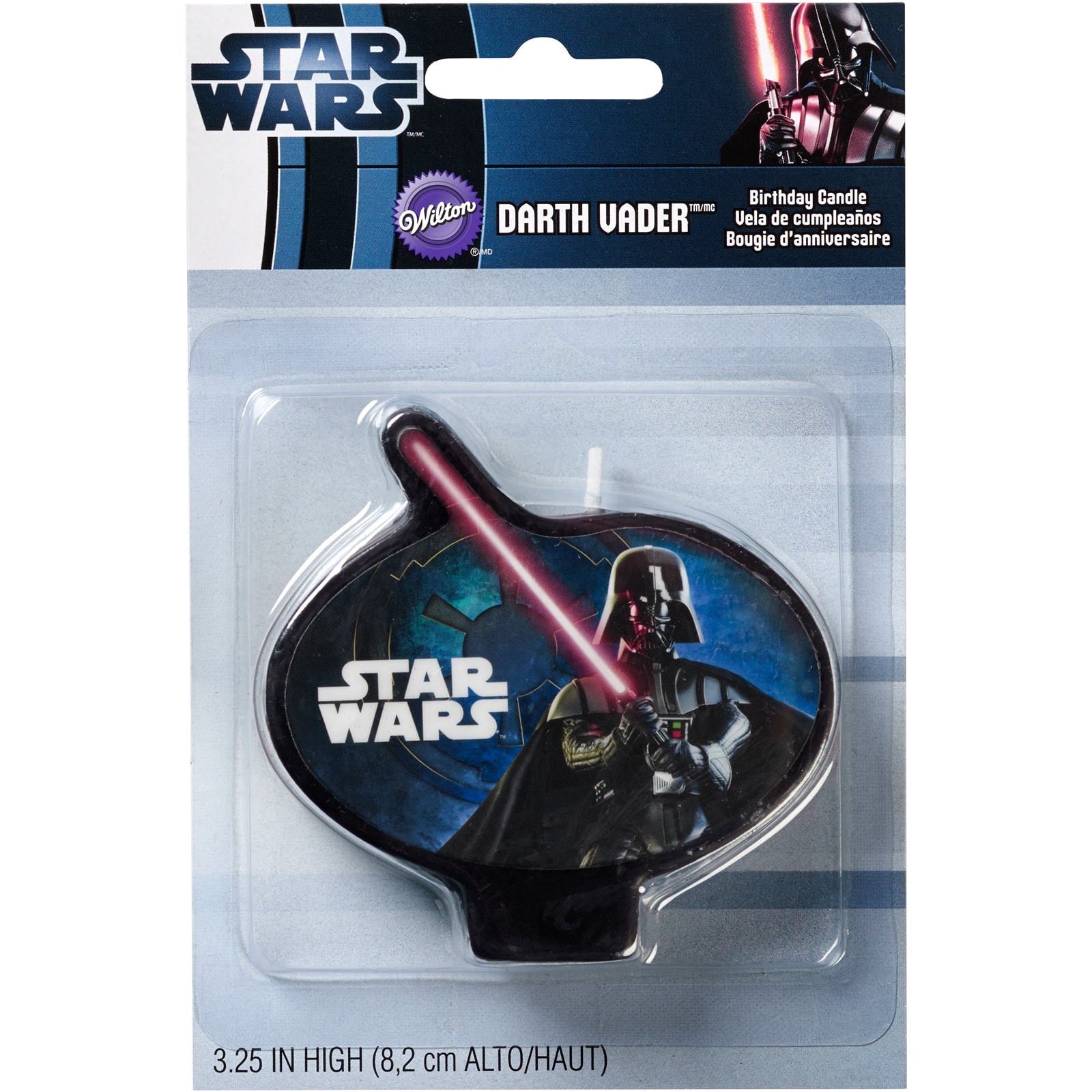 Buy The Wilton Darth Vader Star Wars Candle At Michaels