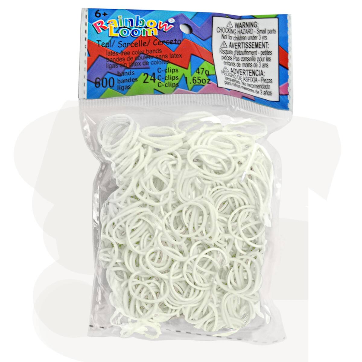 Lot de 1 Glow in the Dark LOOM BANDS 2000 TOTAL S Clips Et charmes. 3 OUTILS 