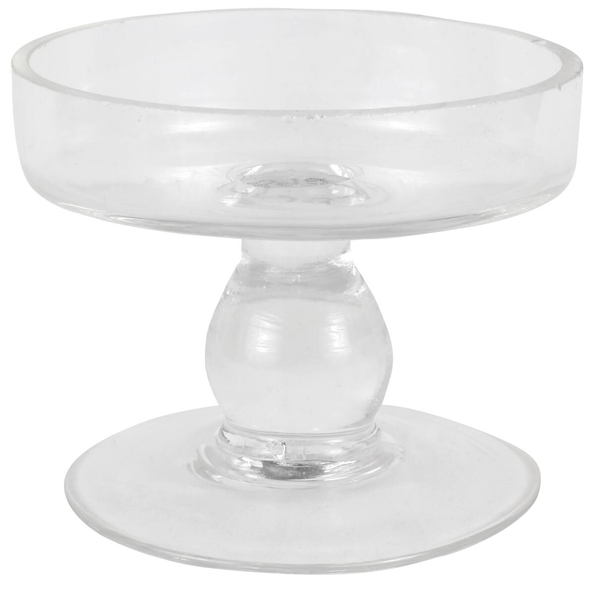 Ashland® Glass Pedestal Candle Holder