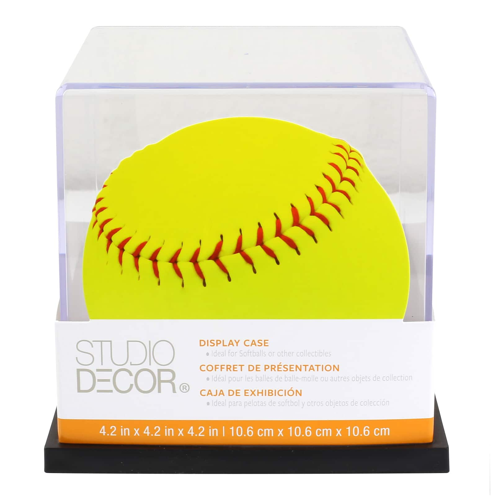 Softball Display Case by Studio D&#xE9;cor&#xAE;