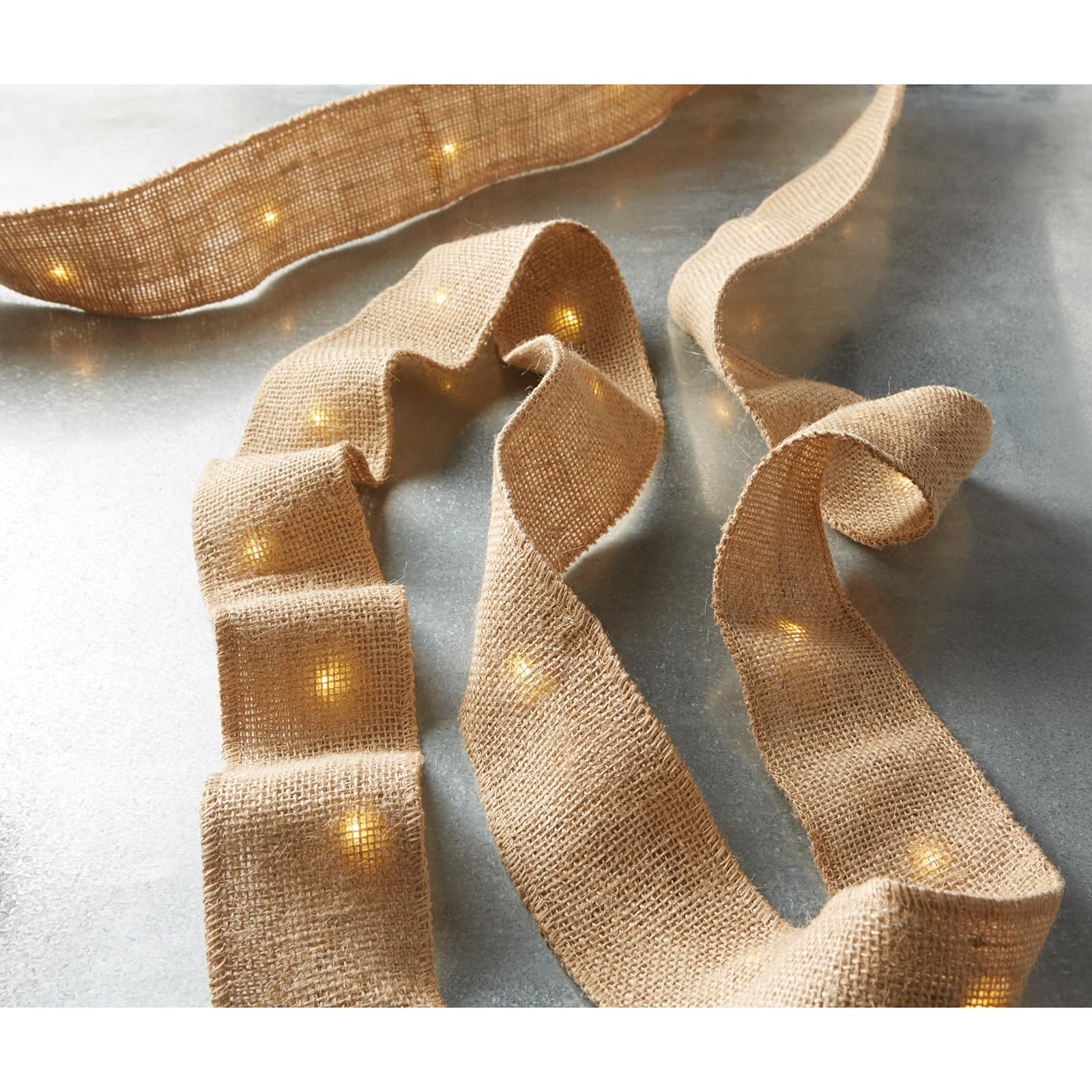 12 Pack: 30ct. LED Burlap String Lights by Ashland&#xAE; Creative Collection&#x2122;