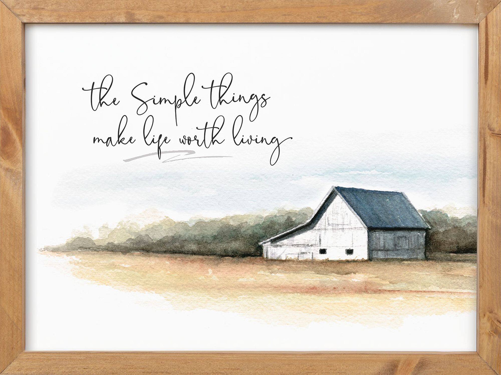 P. Graham Dunn The Simple Things Framed Art By P Graham Dunn | Michaels®