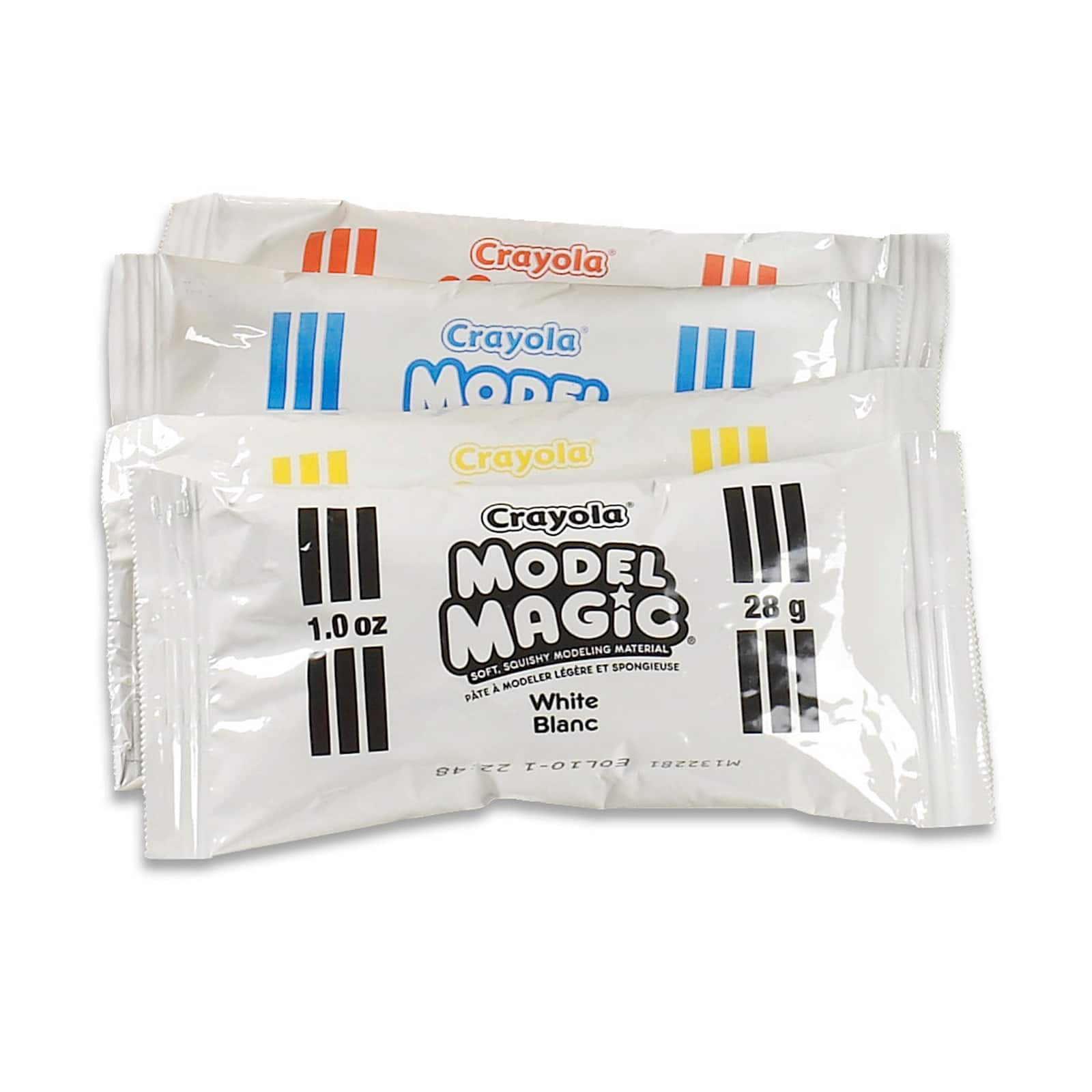 6 Packs: 75 ct. (450 total) Crayola&#xAE; Model Magic&#xAE; Modeling Compound Assorted Colors Classpack&#xAE;