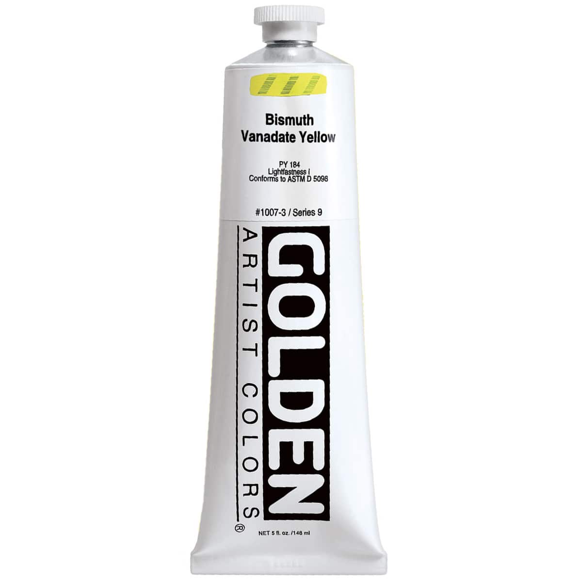 Golden Heavy Body Acrylic Paint, 5 oz in 1007 Bismuth Vanadate Yellow - D022265S - Art and Craft Paint Get the Golden Heavy Body Acrylic Paint, 5oz. at M sku D022265S