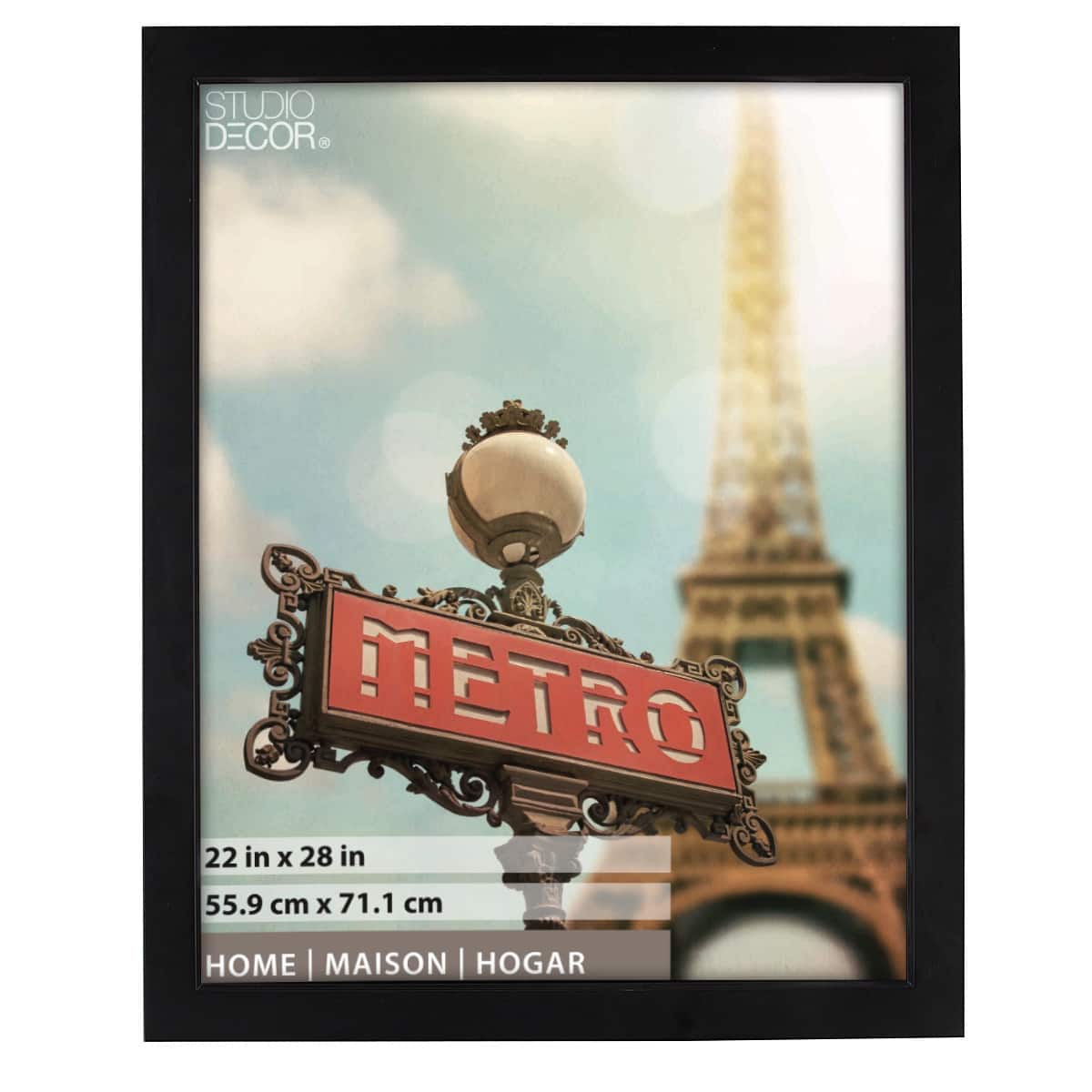 Home Studio Black Frame by Studio Décor®
