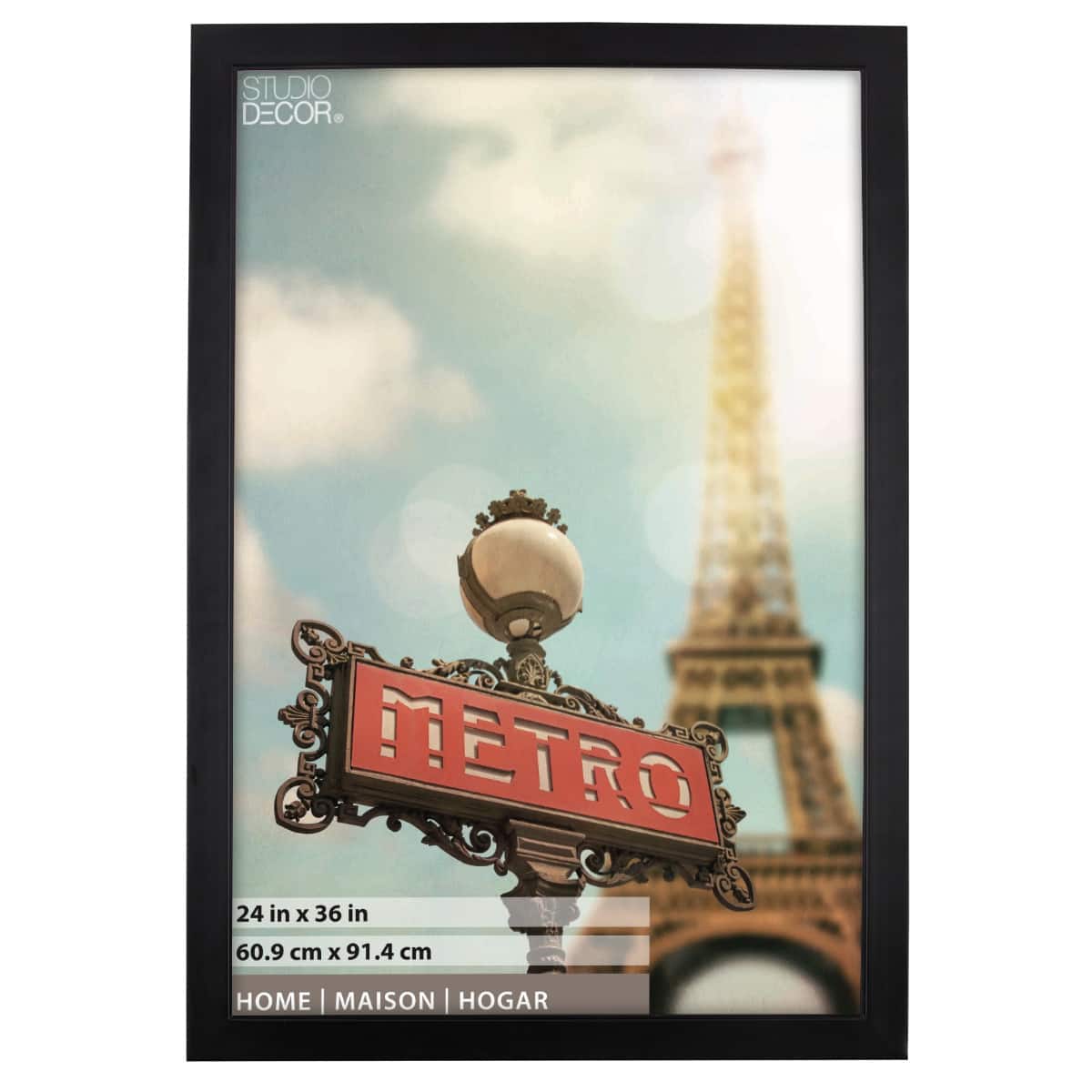 Home Studio Black Frame by Studio Décor®