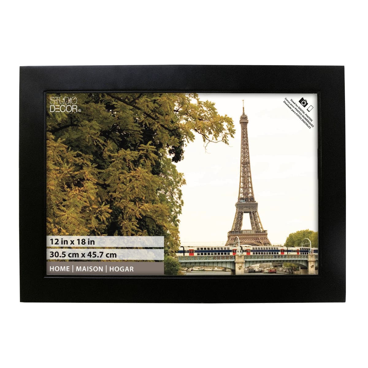 Home Studio Black Frame by Studio Décor®