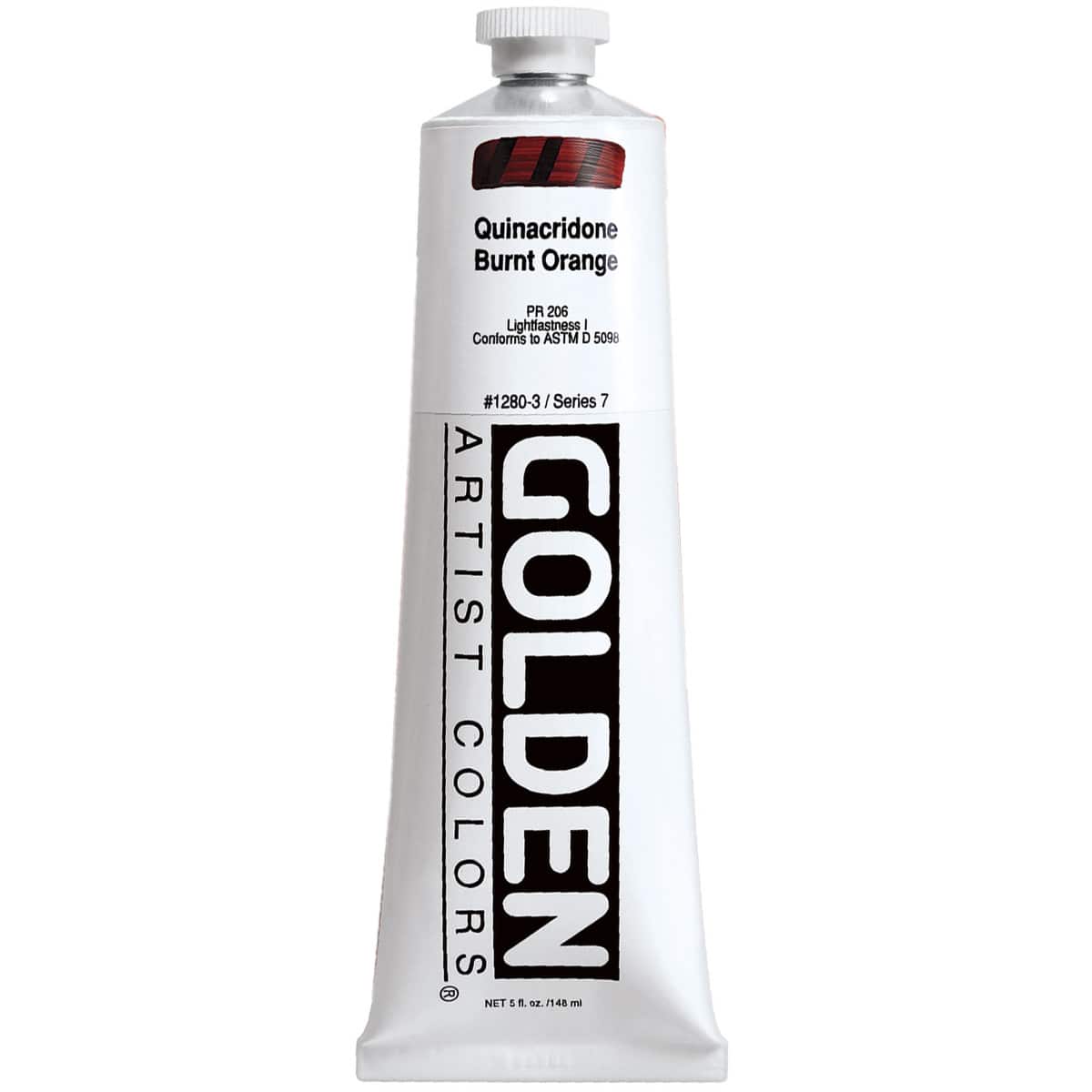 Golden Heavy Body Acrylic Paint, 5 oz in 1280 Quinacridone Burnt Orange - D021835S - Art and Craft Paint Get the Golden Heavy Body Acrylic Paint, 5oz. at M sku D021835S