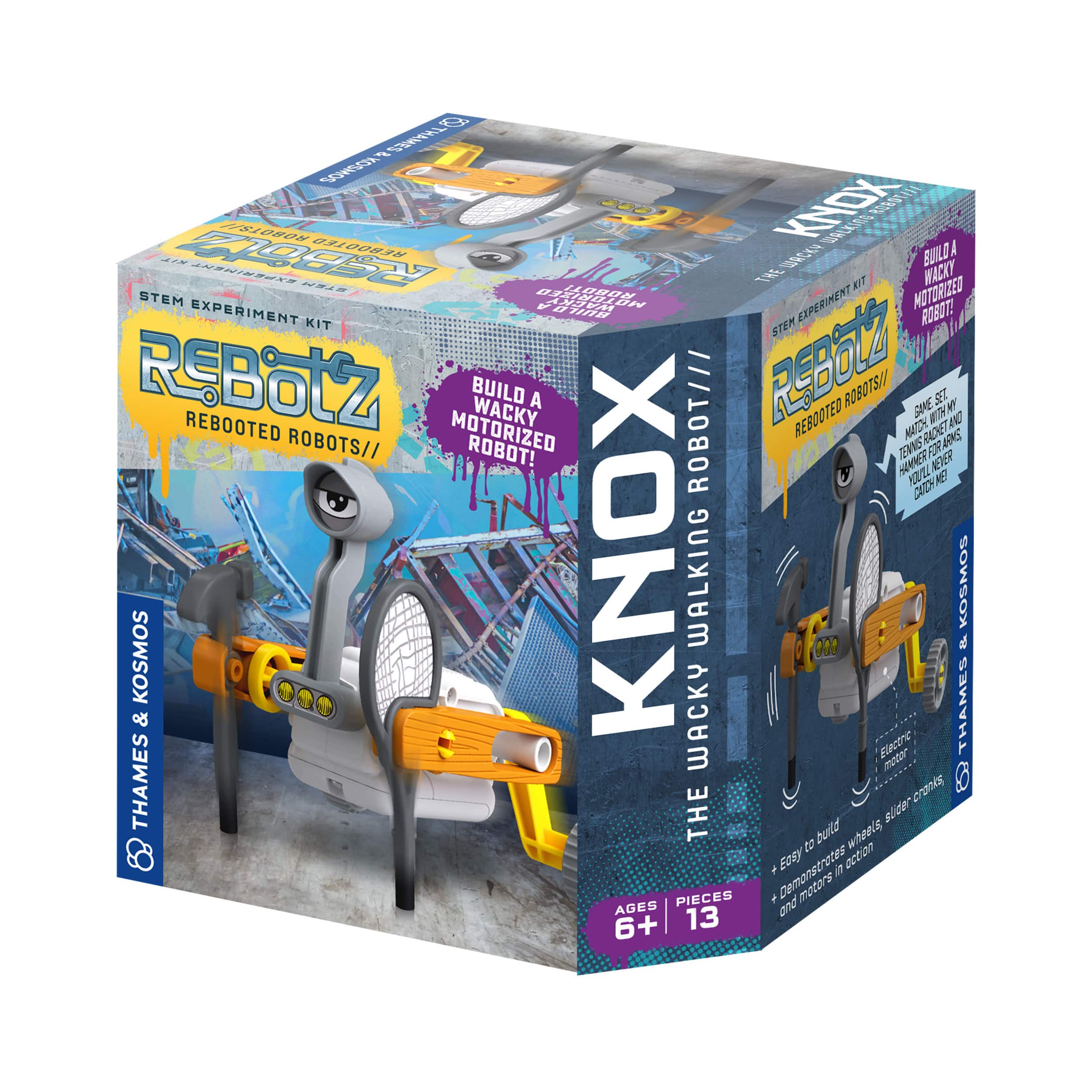 Thames &#x26; Kosmos ReBotz: Knox The Wacky Walking Robot
