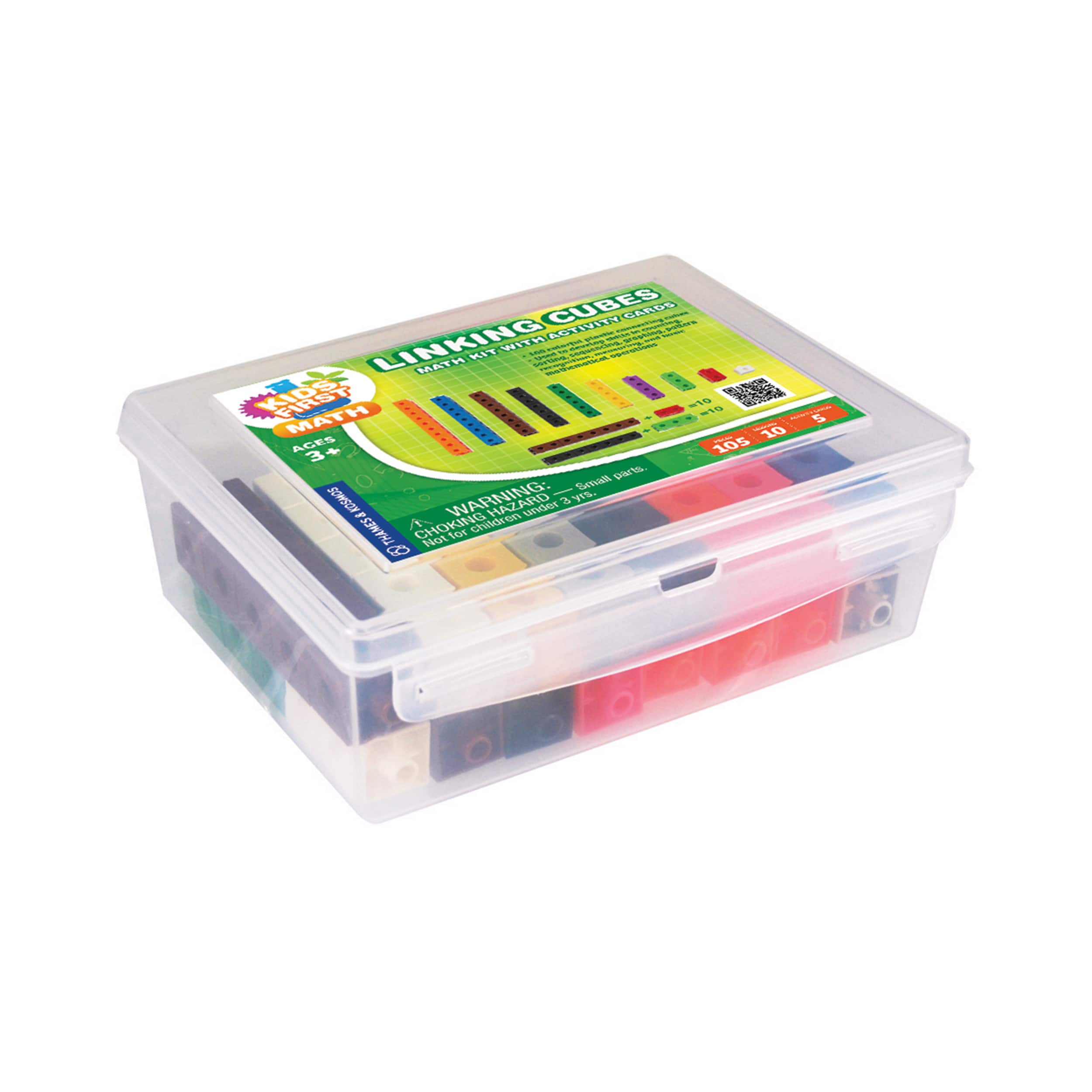 Buy Coloured Plastic Maths Cubes Pack