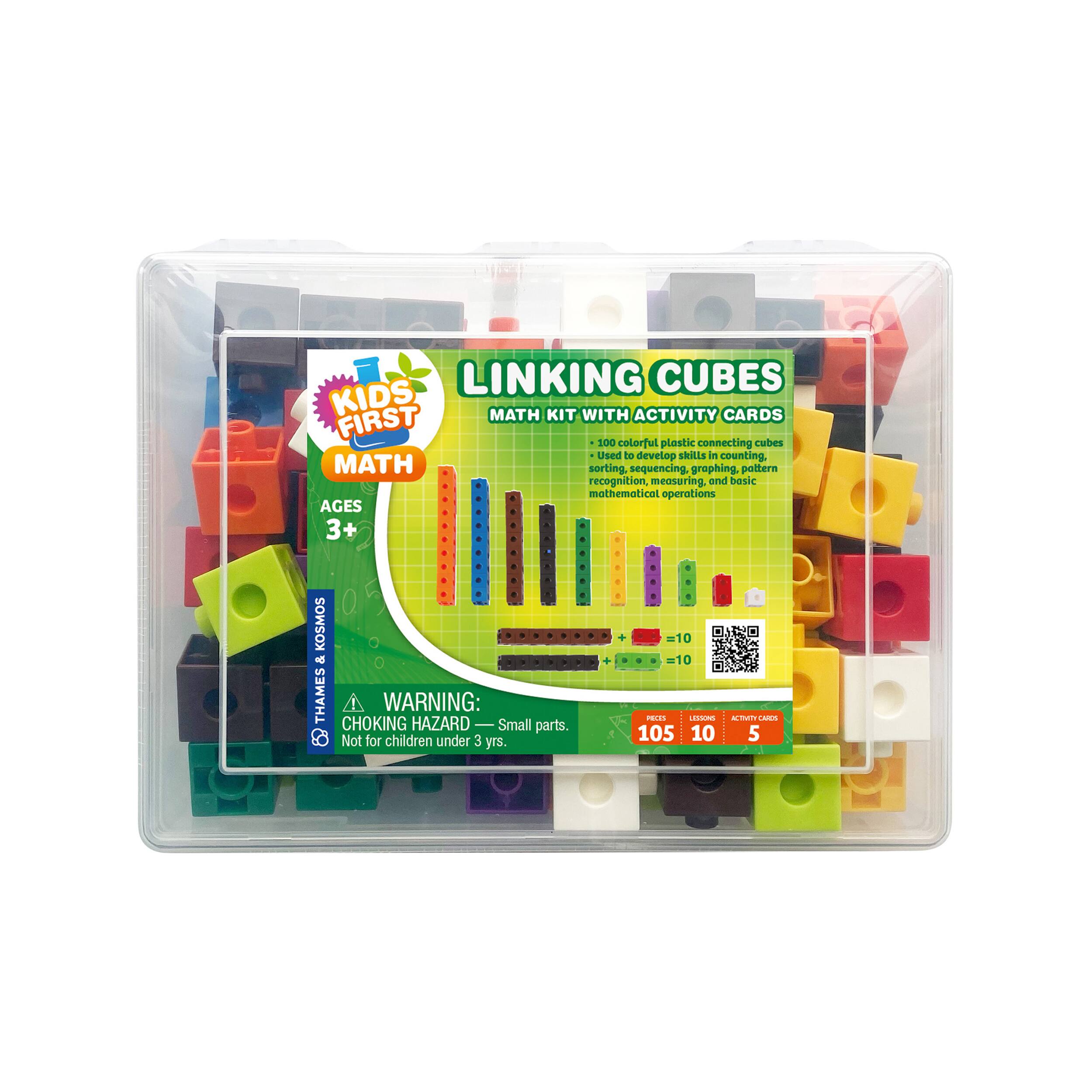 Thames &#x26; Kosmos Linking Cubes Math Kit with Activity Cards