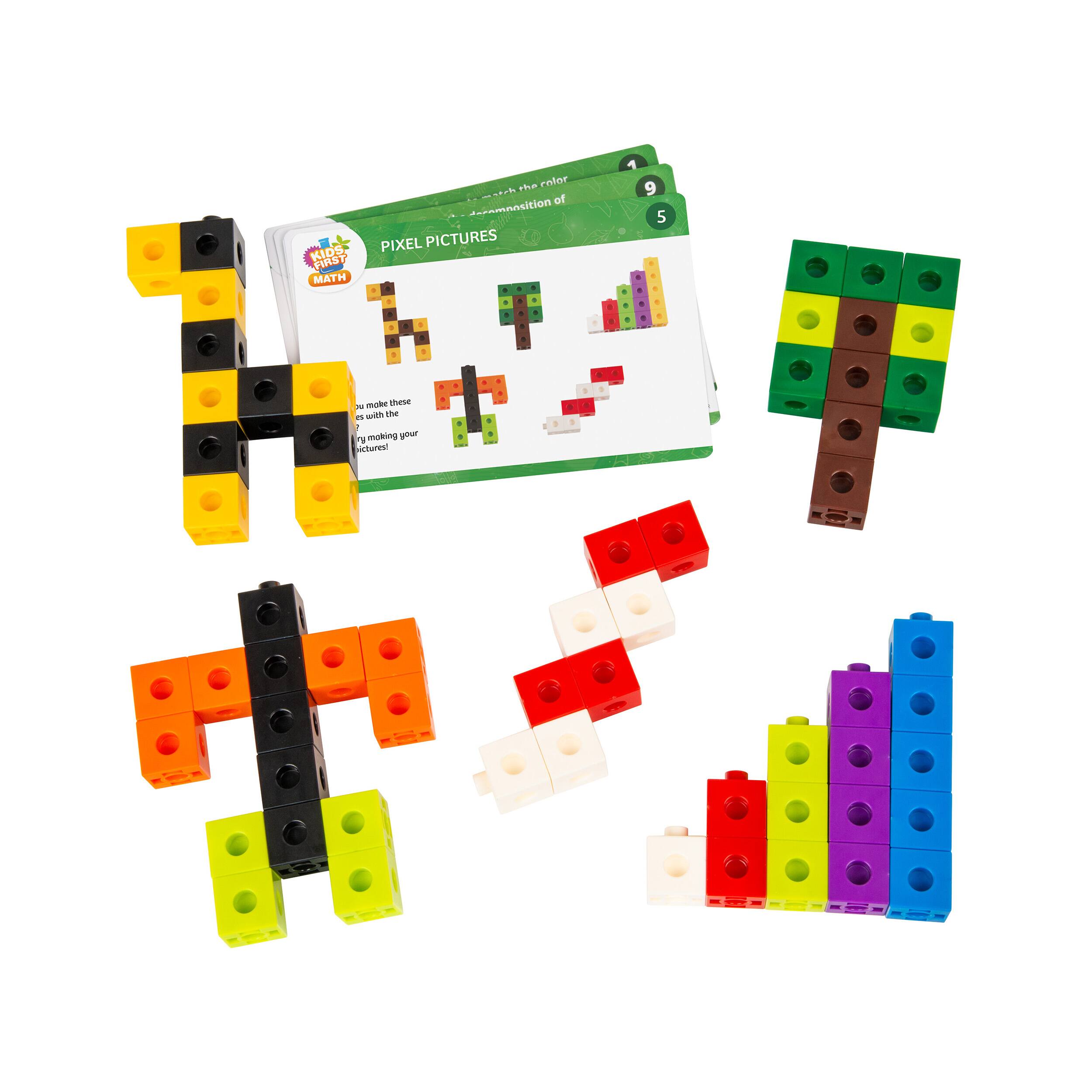 Thames &#x26; Kosmos Linking Cubes Math Kit with Activity Cards
