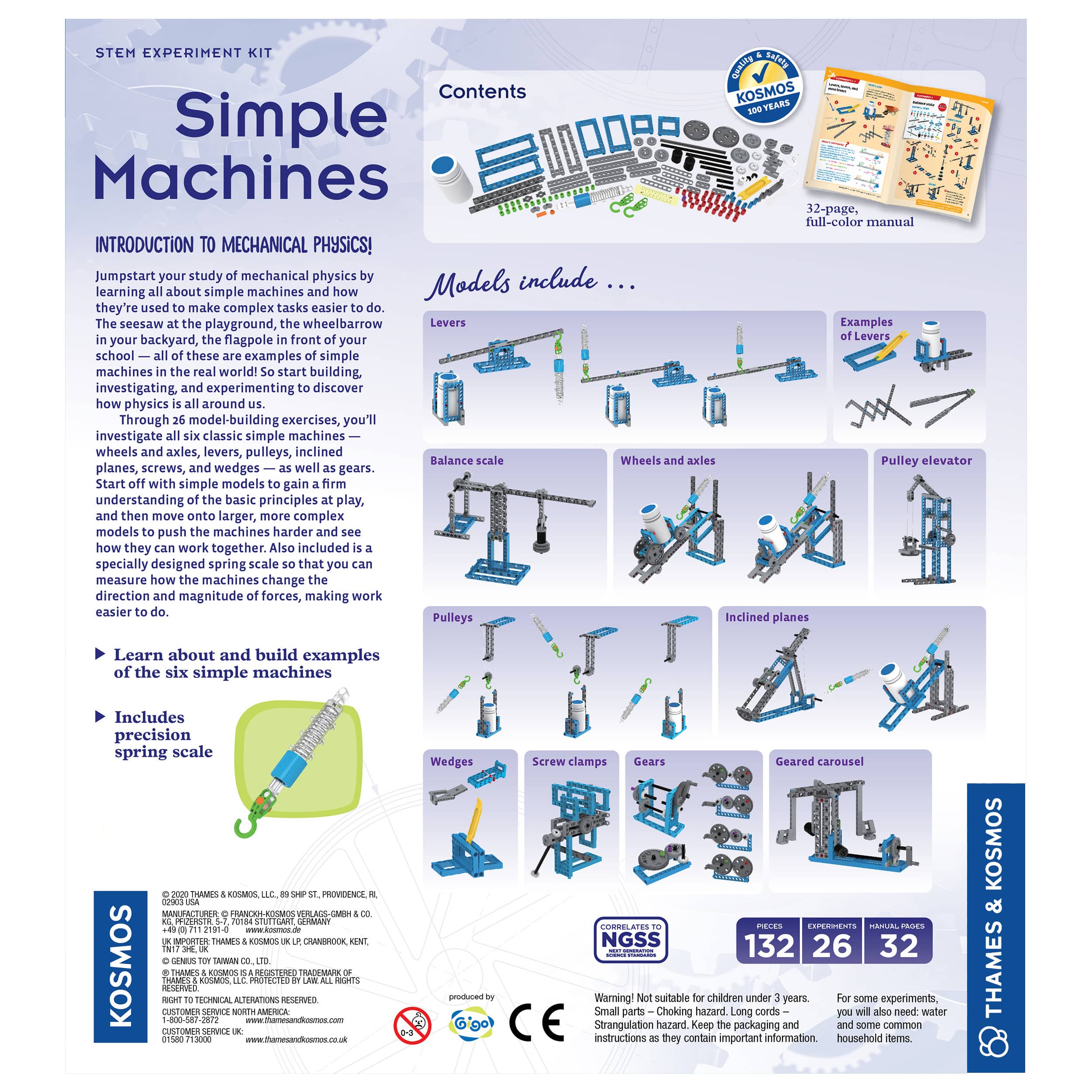 Thames &#x26; Kosmos Simple Machines Kit