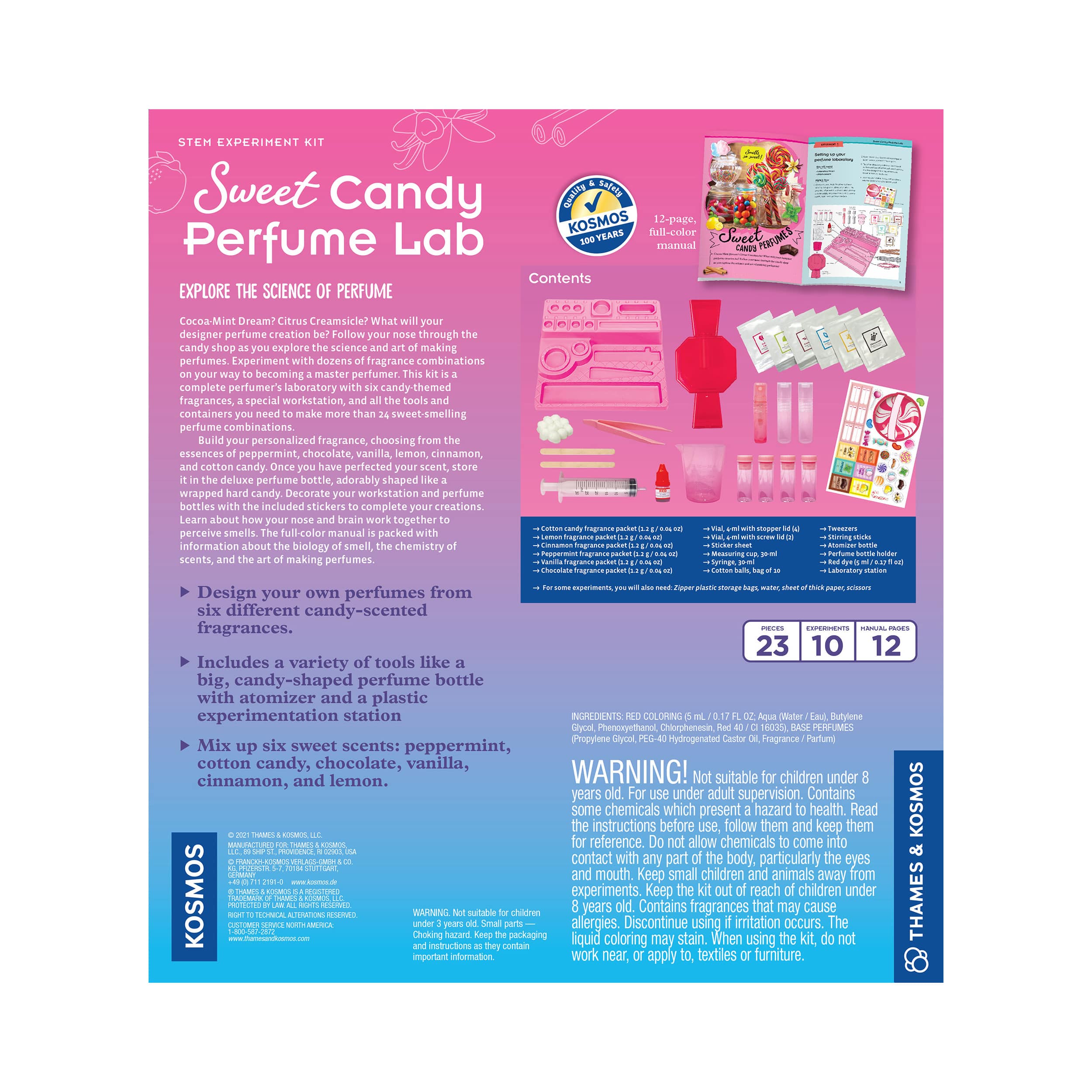 Thames &#x26; Kosmos Sweet Candy Perfume Lab Kit