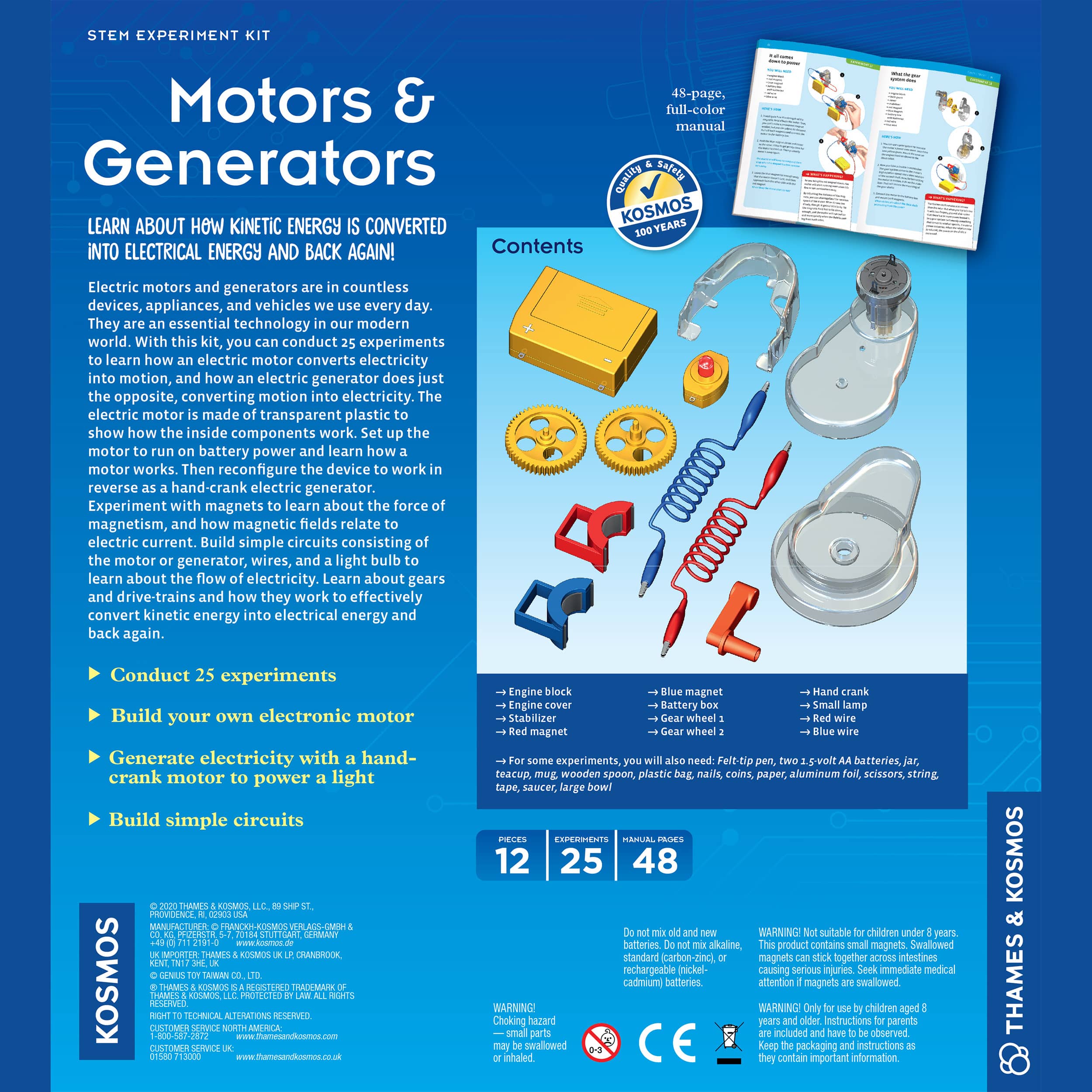 Thames &#x26; Kosmos Motors &#x26; Generators Activity Kit
