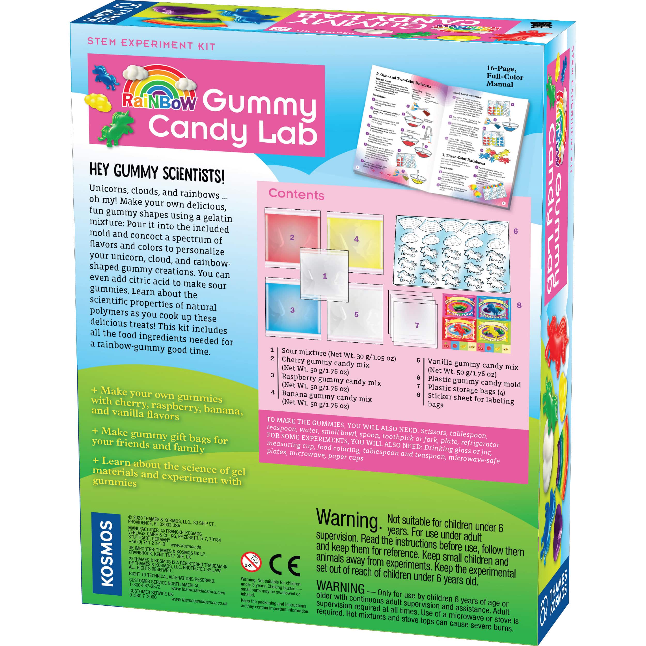 Thames &#x26; Kosmos Rainbow Gummy Candy Lab