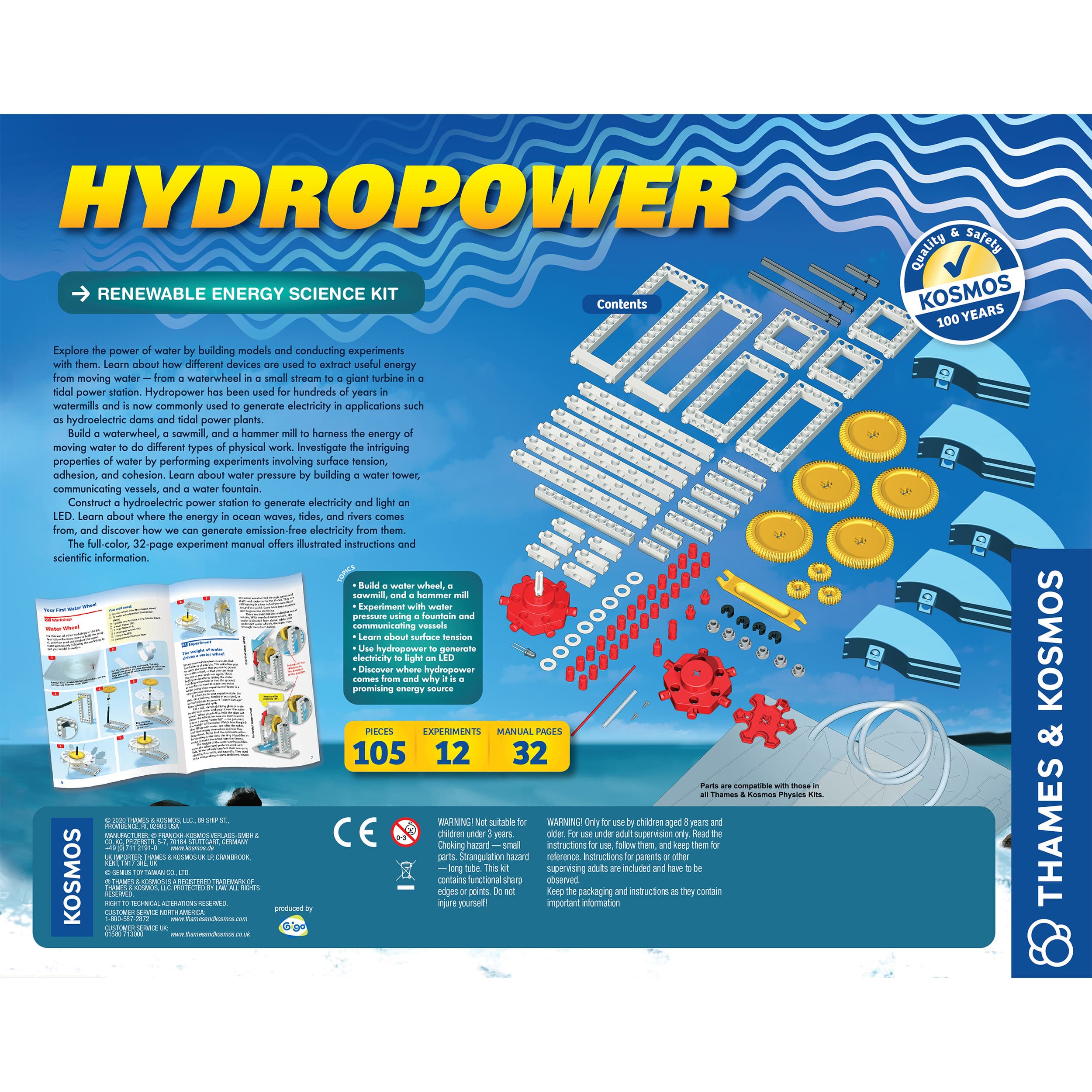 Thames &#x26; Kosmos Hydropower Kit