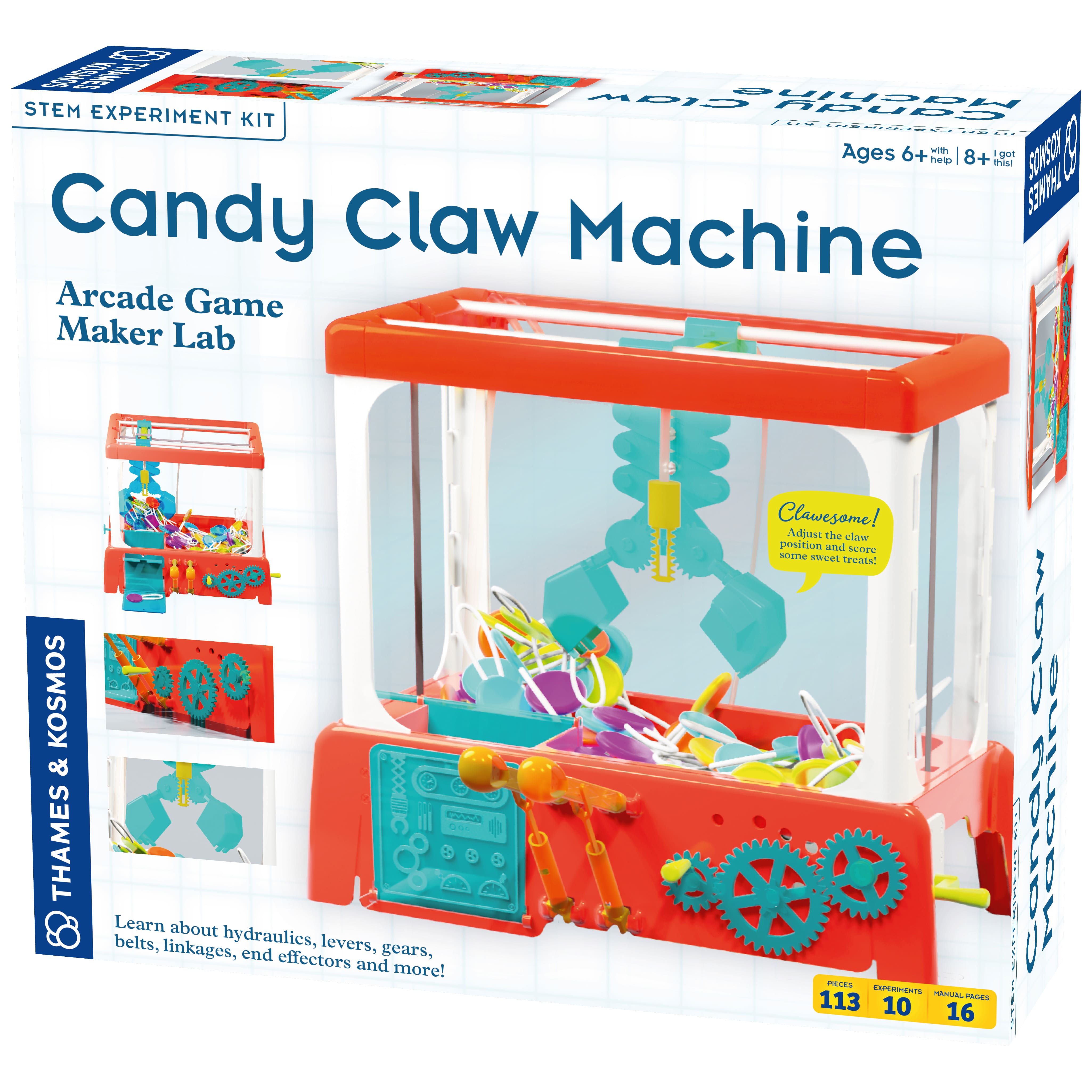 Thames &#x26; Kosmos Candy Claw Machine Arcade Game Maker Lab Kit