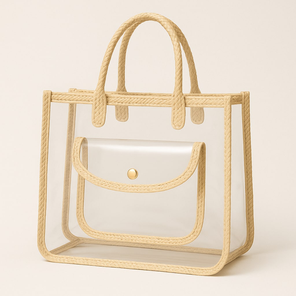 Vinyl-It 54" x 25yd. Clear 8 Gauge PVC Vinyl Roll