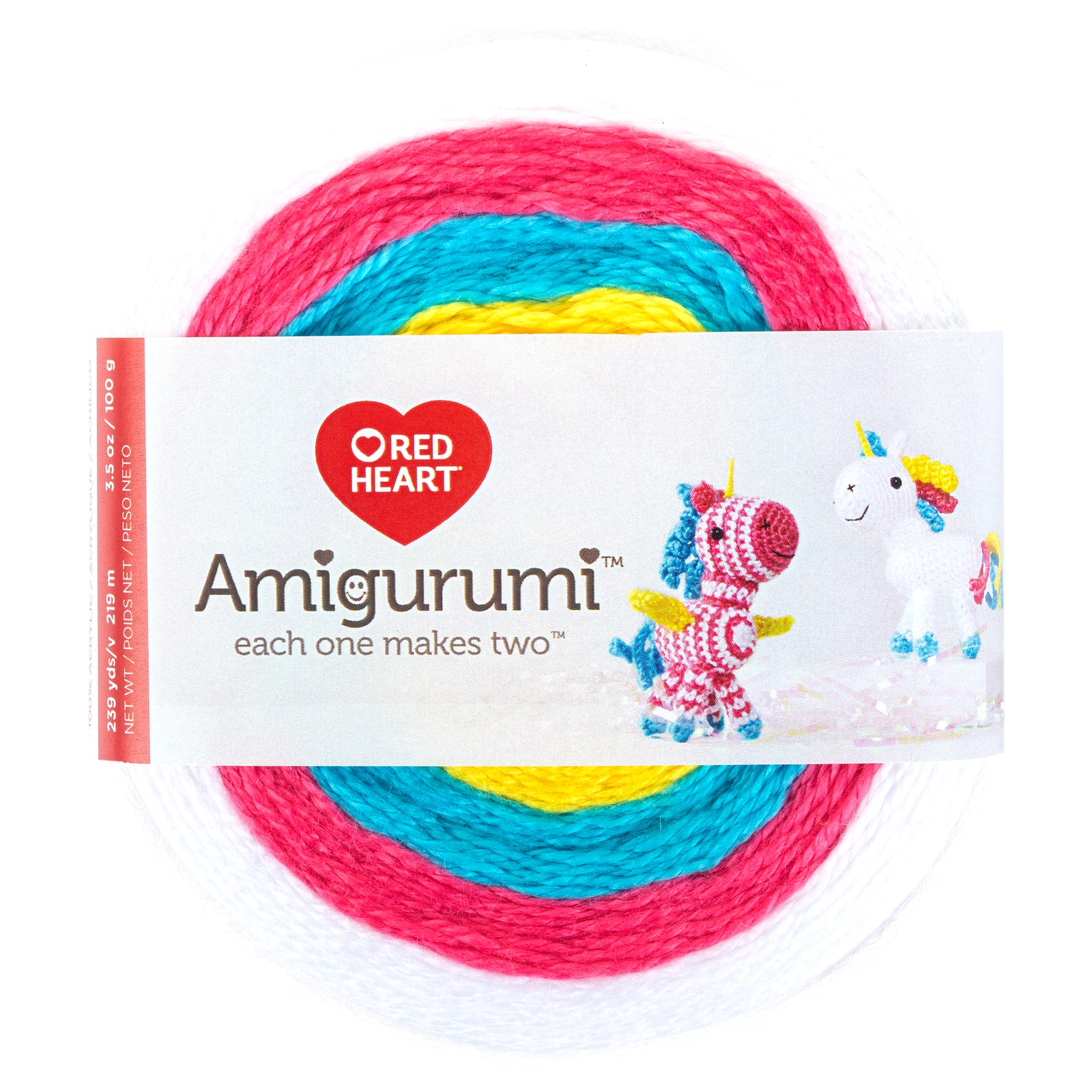 Red Heart® Amigurumi™ Each One Makes Two™ Yarn