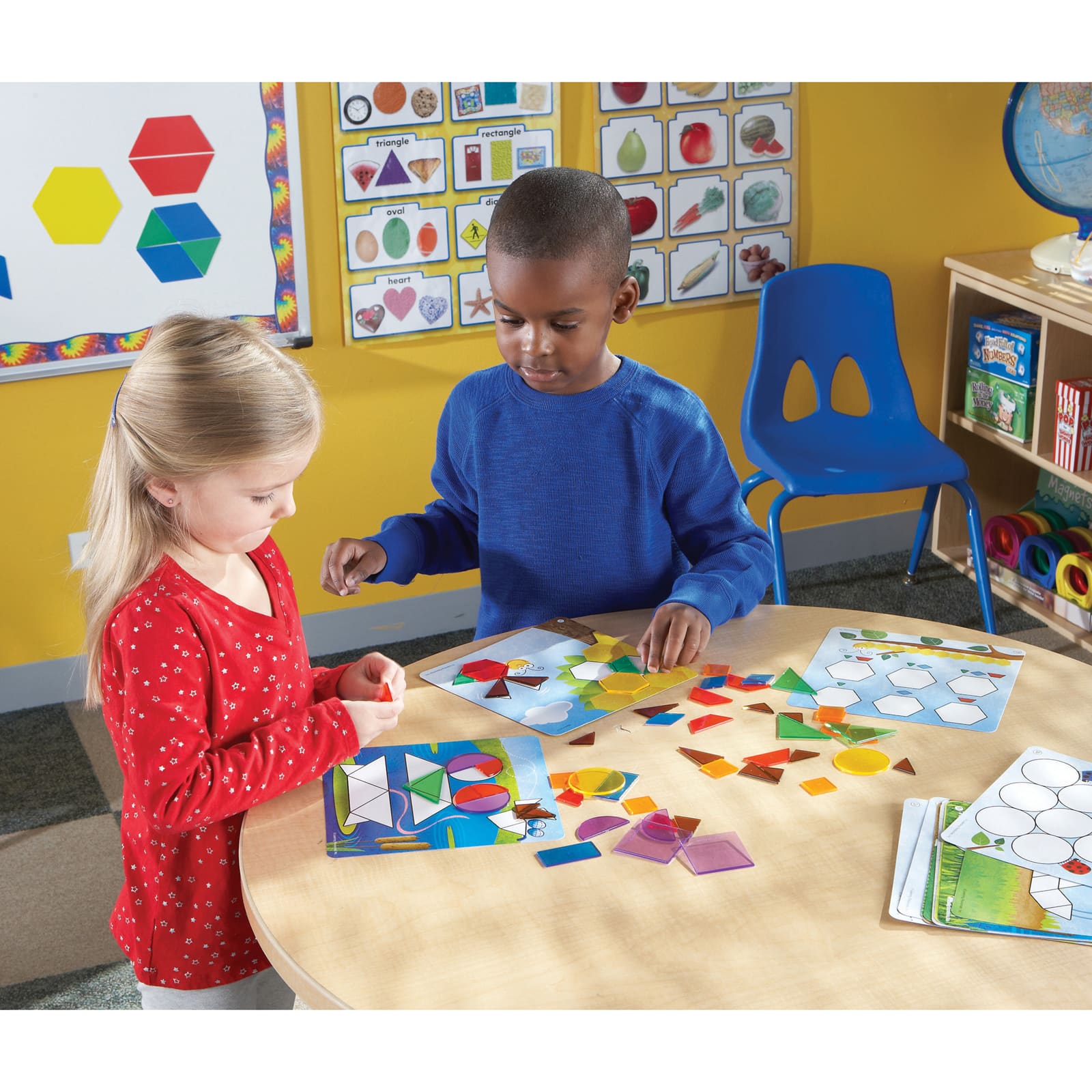 Learning Resources® Shapes Don't Bug Me™ Geometry Activity Set