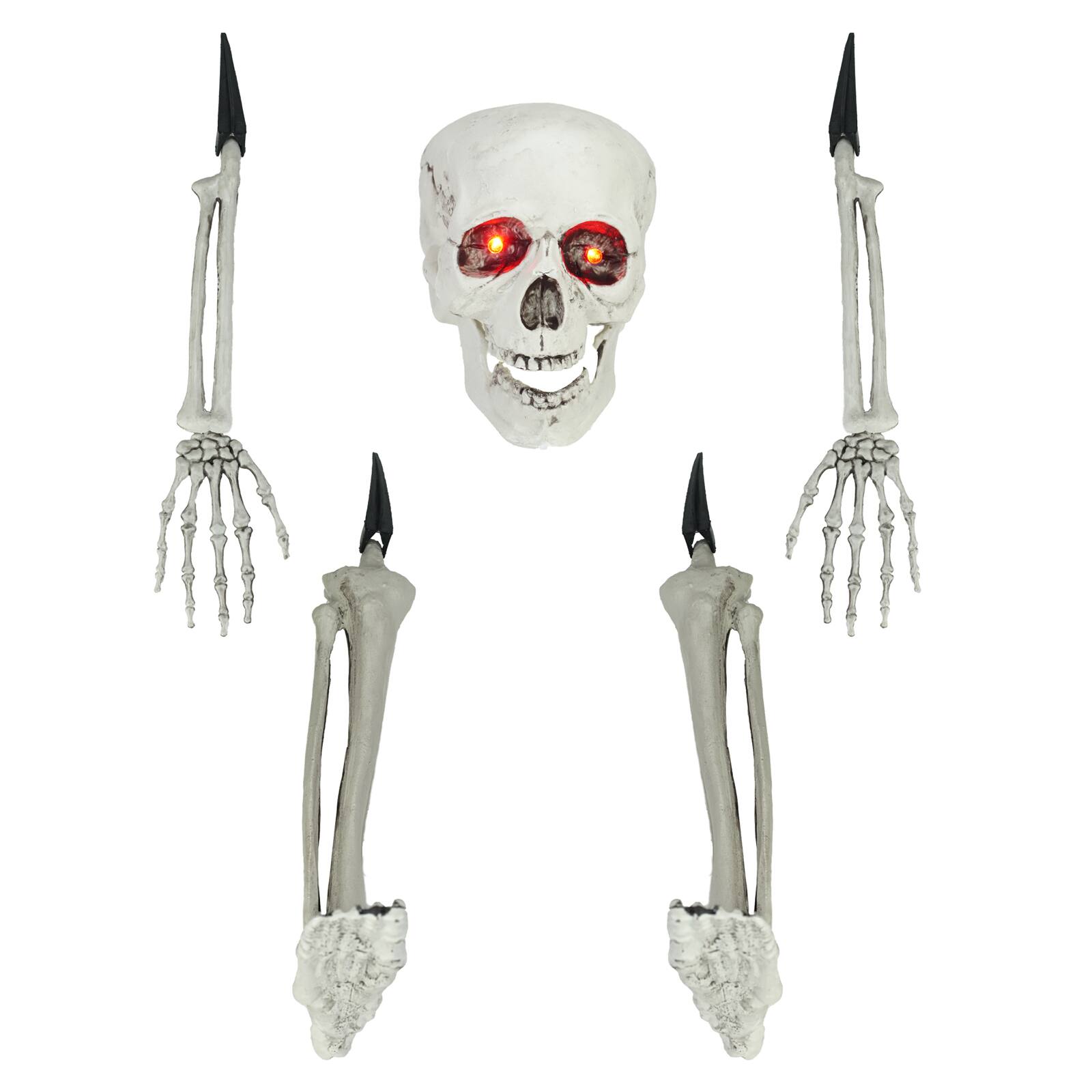 Ground Breaking Skeleton Halloween Decoration 5-Piece Set