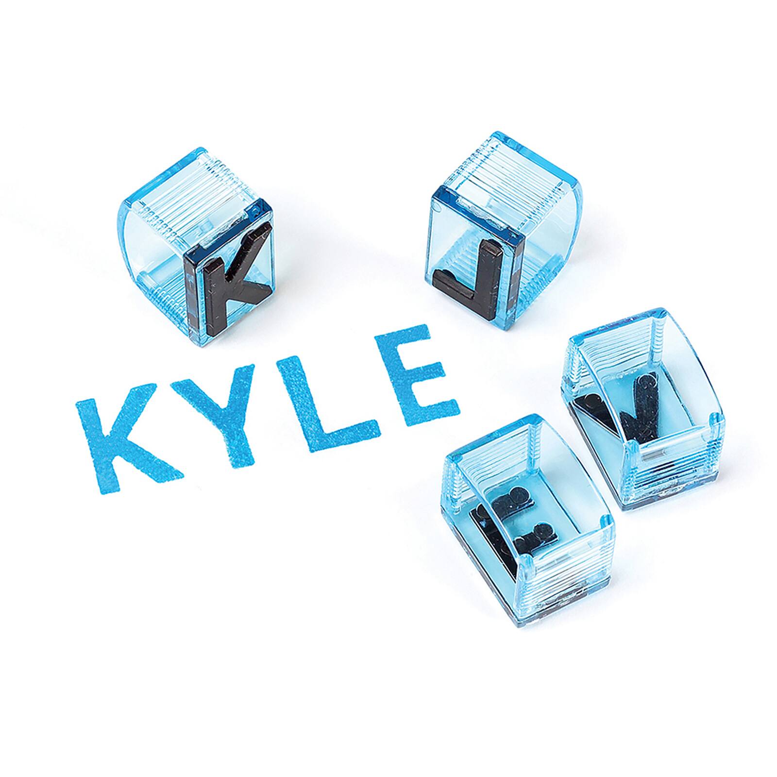 See And Stamp™ Uppercase Alphabet Transparent Stamps