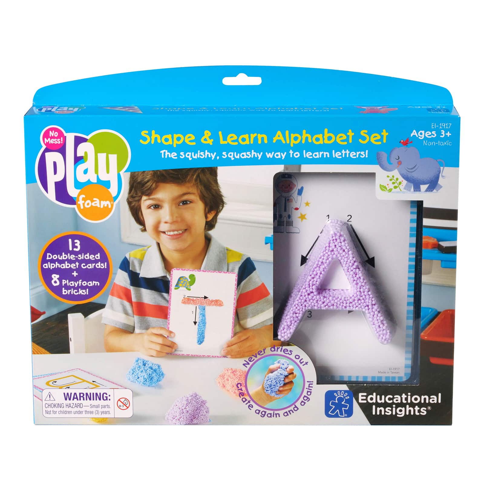 12 Pack: Educational Insights&#xAE; Playfoam&#xAE;&#xA0;Shape &#x26; Learn Alphabet Set